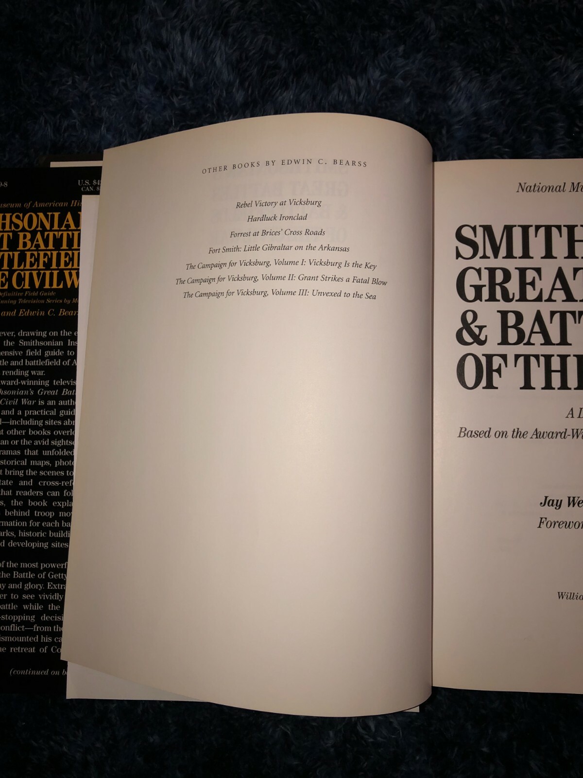 Jay Wertz, Edwin C. Bearss SMITHSONIAN’S GREAT BATTLES & BATTLEFIELDS OF THE CIV