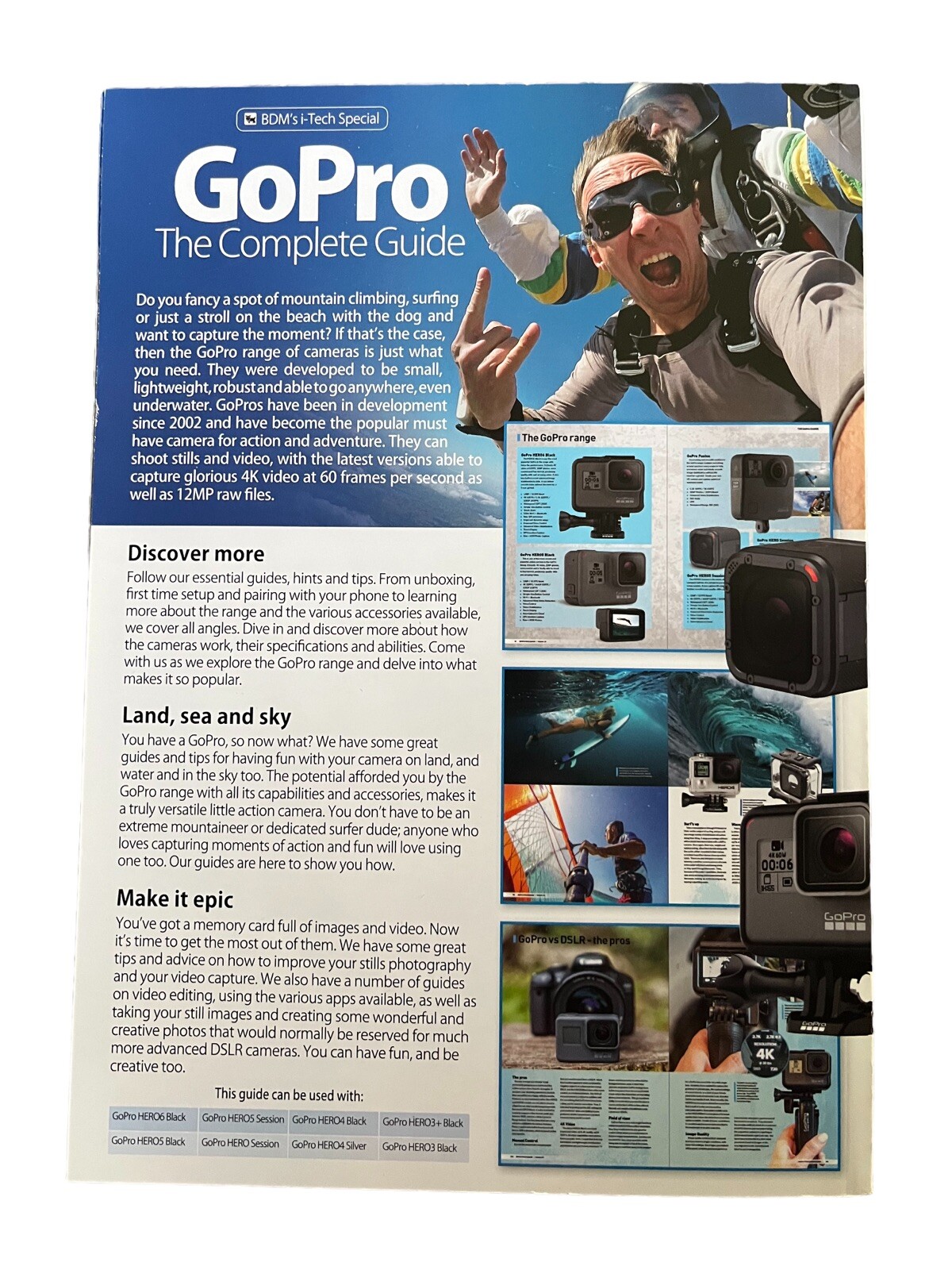 GoPro The Complete Guide Winter 2017 Like NEW Magazine Volume 25 146 Pages
