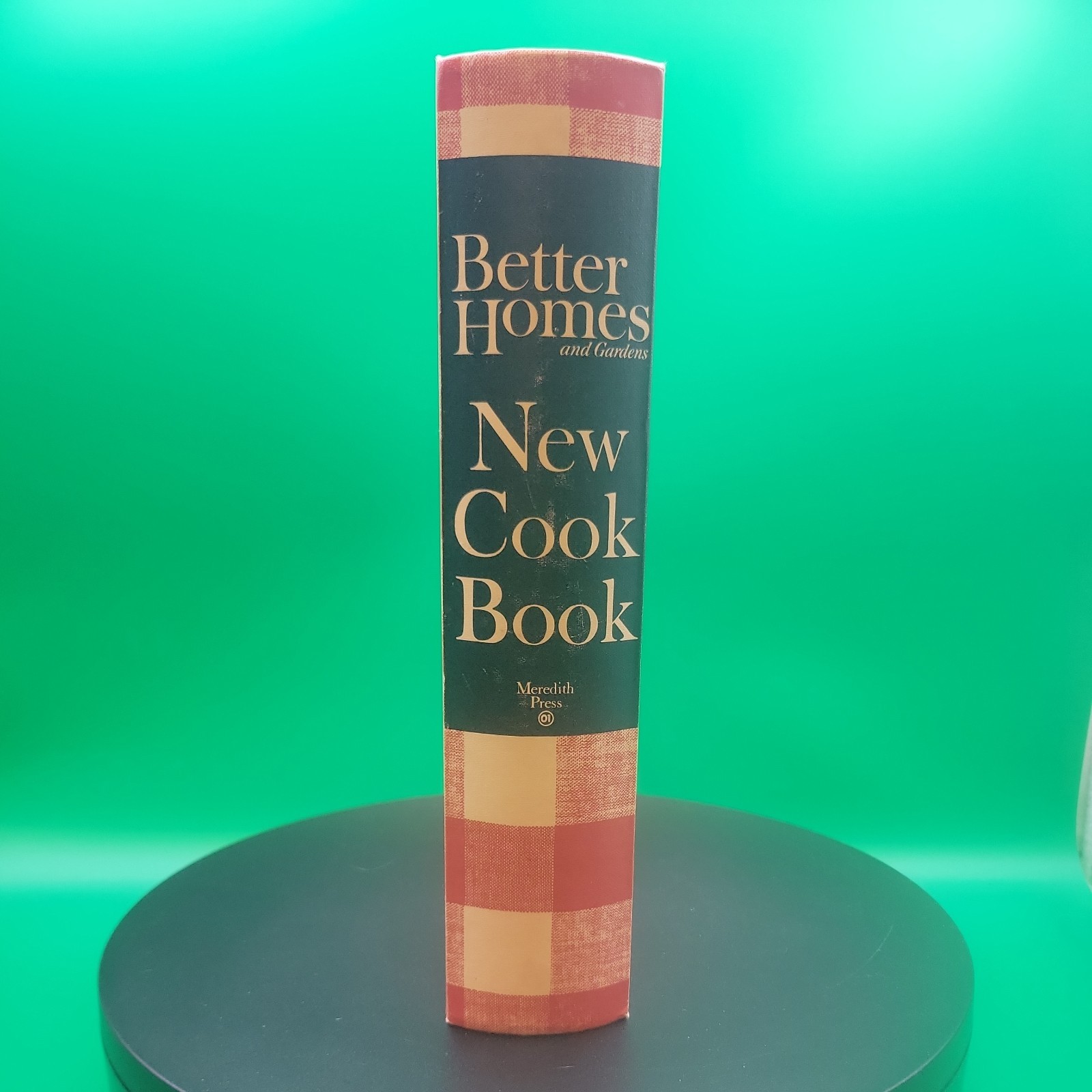 Better Homes & Gardens New Cook Book 3 ring binder tabbed recipe Book Vintage