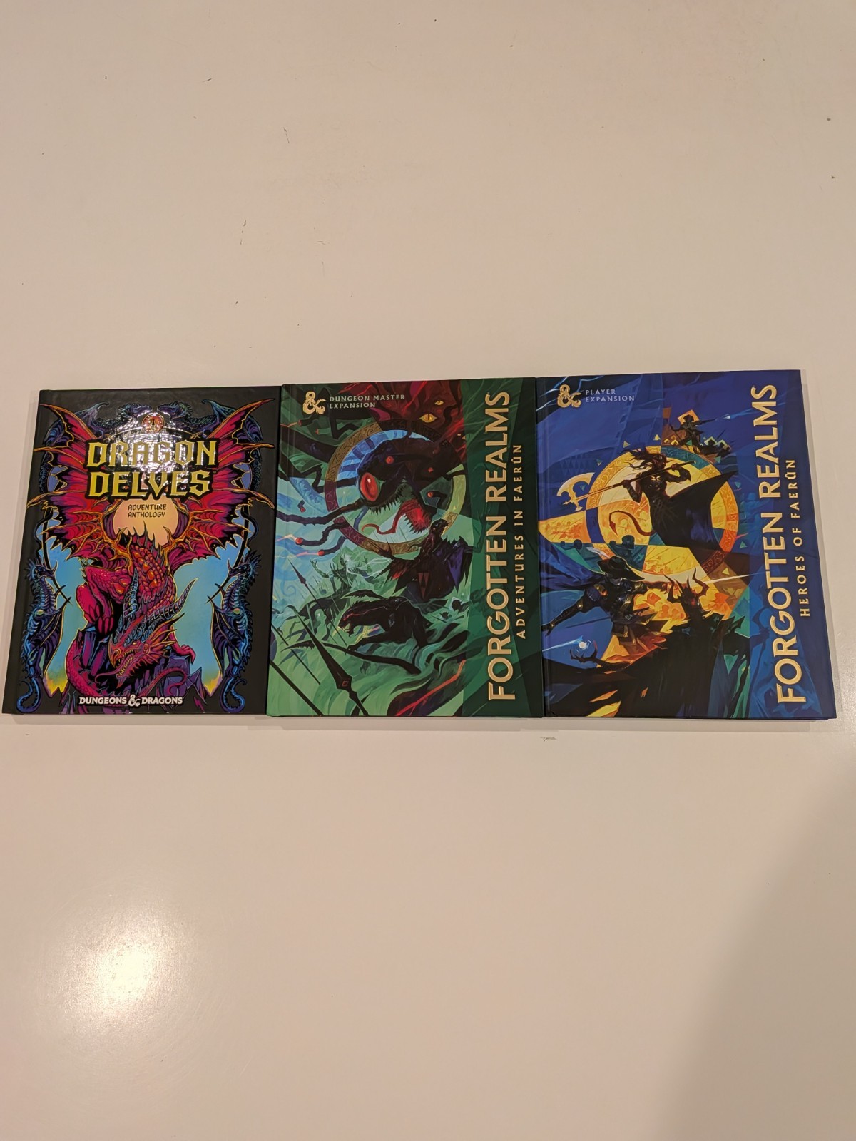 Adventures in Faerun, Heroes of Faerun, Dragon Delves Alternative Cover Lot