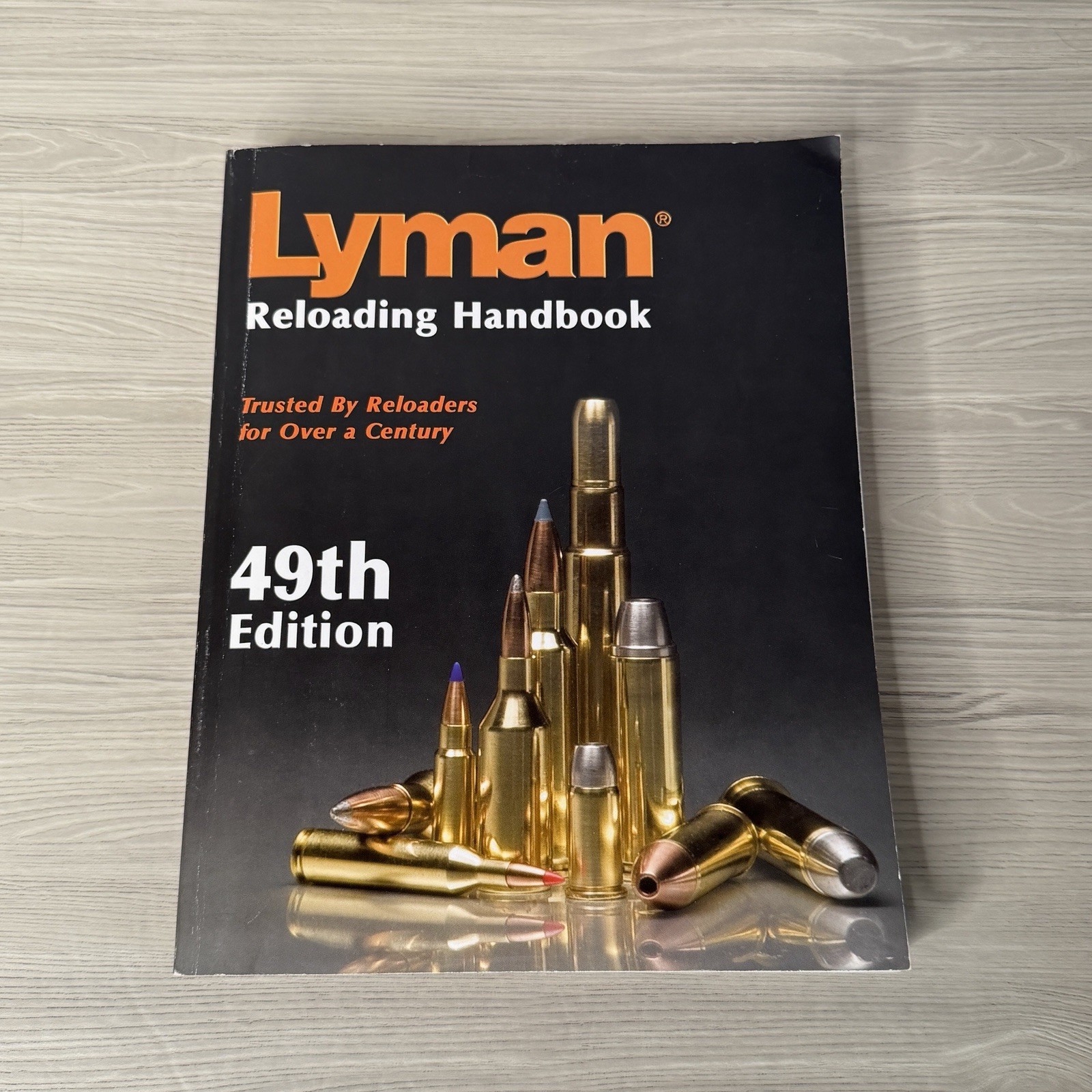 Lyman Reloading Handbook 49th Edition Cartridge Ammunition Guns PB 464 pages