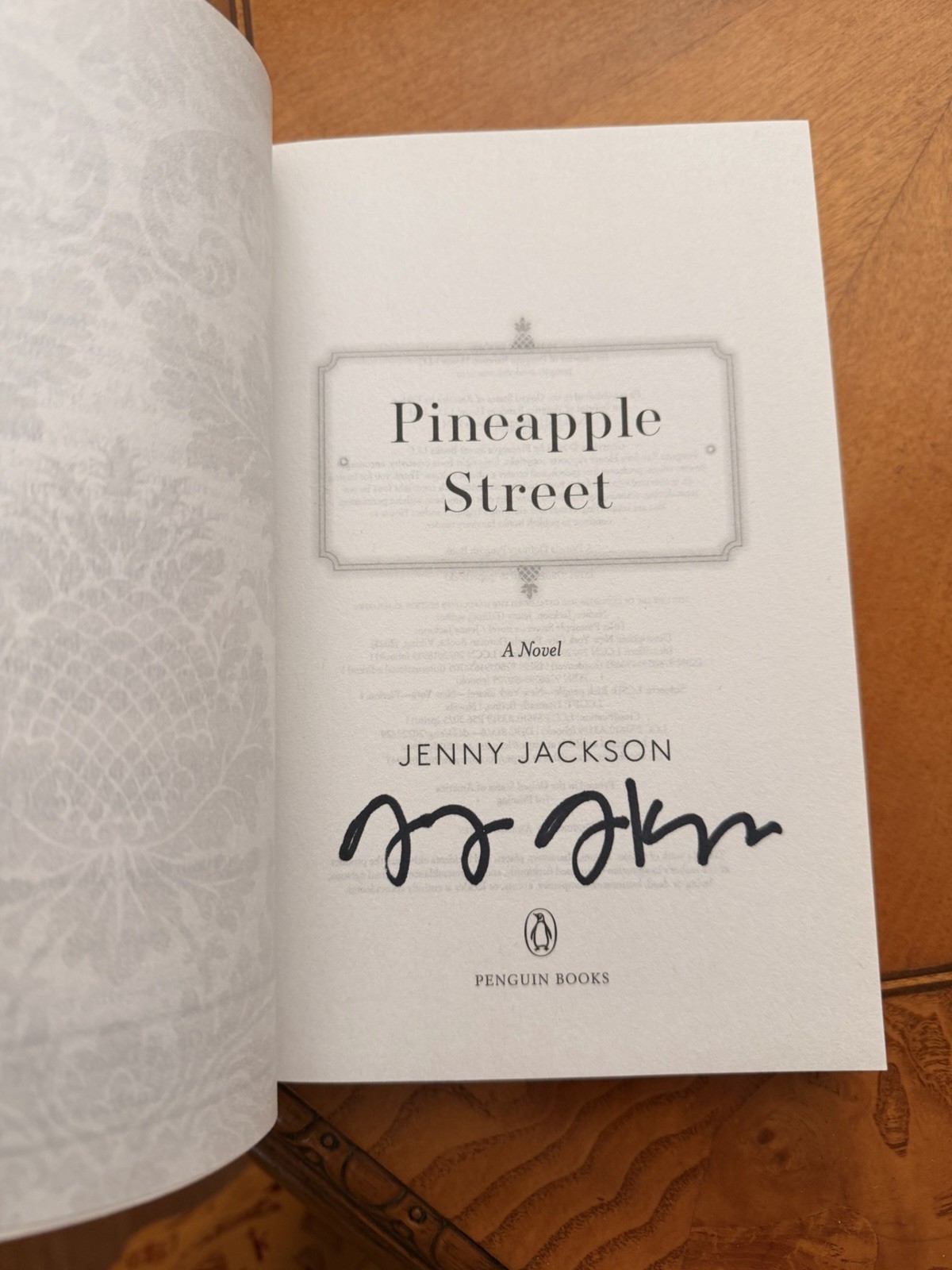SIGNED Pineapple Street By Jenny Jackson