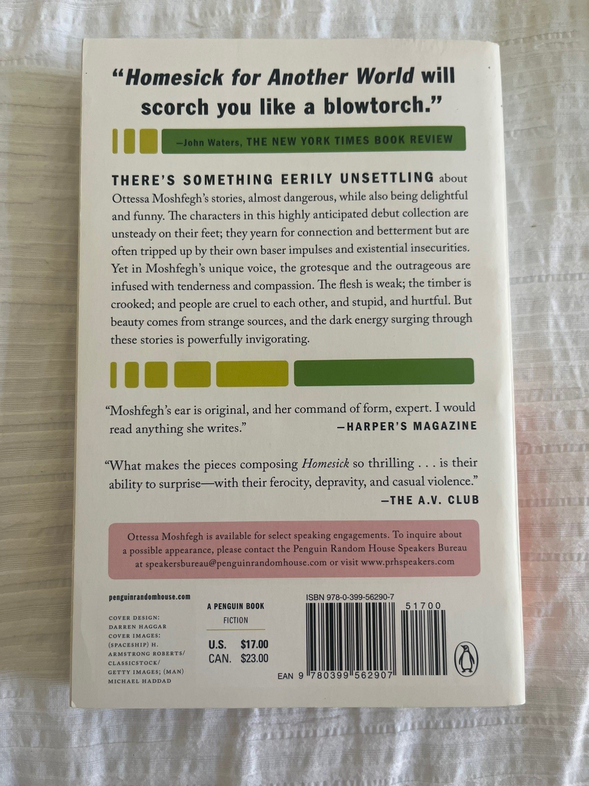 homesick for another world: stories – moshfegh ottessa (v good)