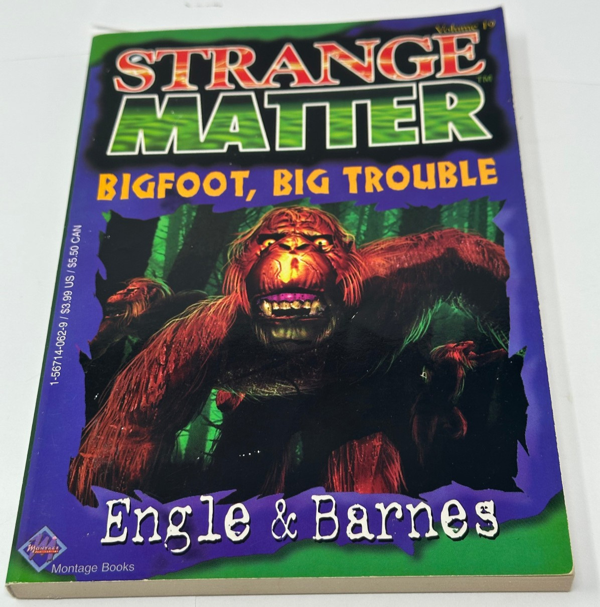 Strange Matter #19 Bigfoot, Big Trouble by Engle & Barnes
