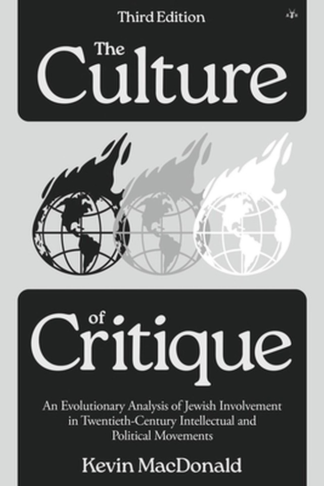 The Culture of Critique: An Evolutionary Analysis of Jewish Involvement in