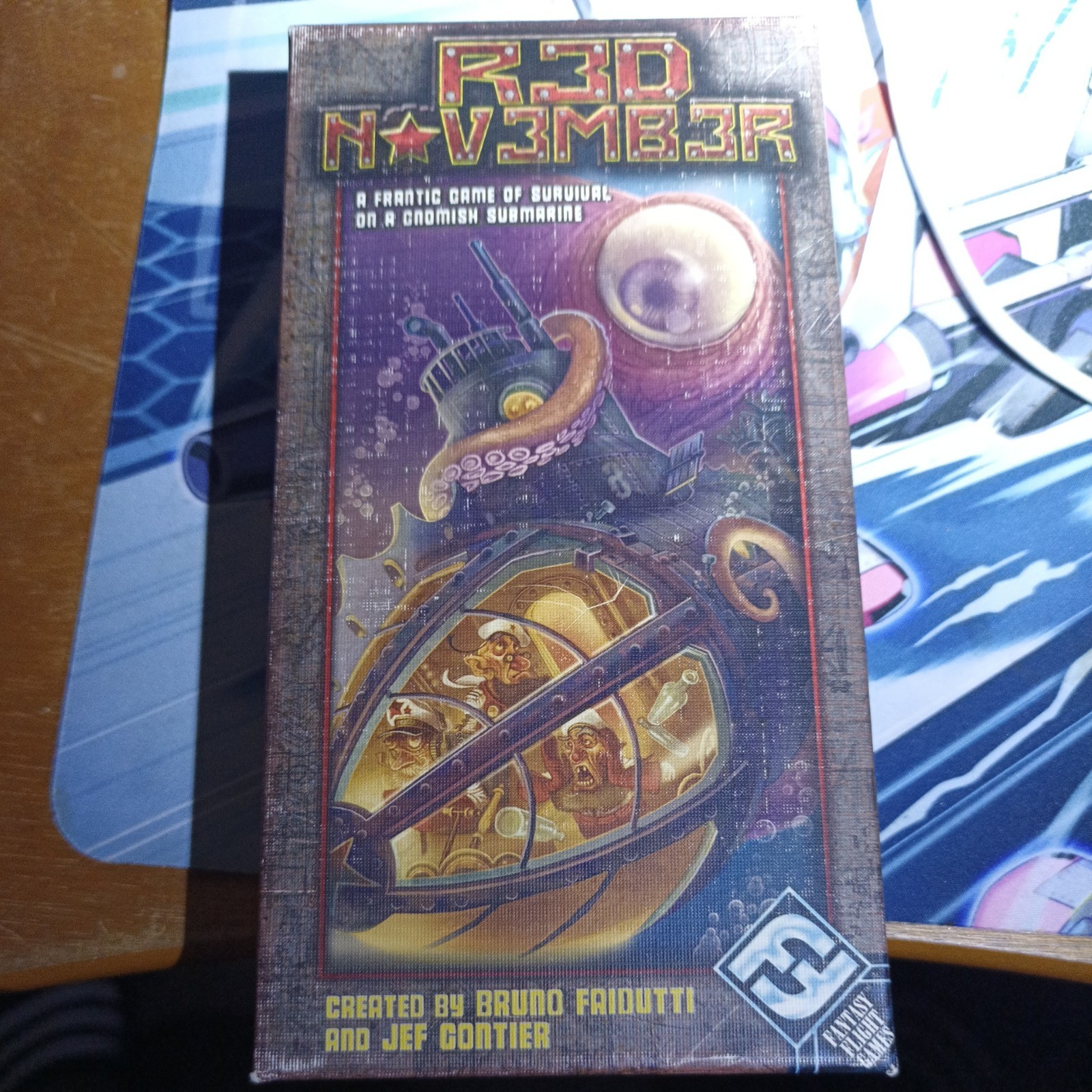 Red November by Bruno Faidutti and Jef Gontier (2009, Game)