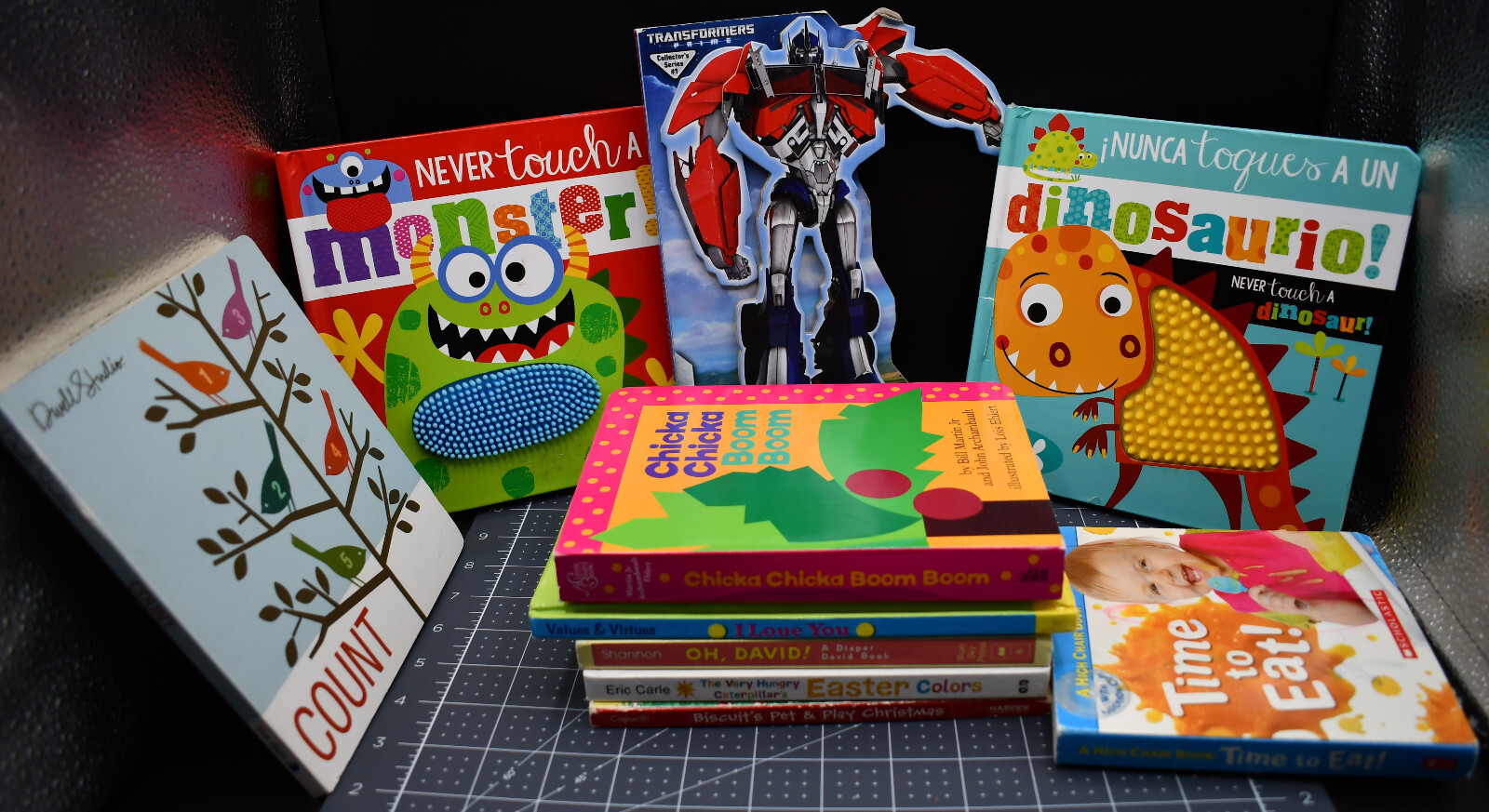 10 Children’s Baby Toddler Daycare Board Books Lot *RANDOM MIX*