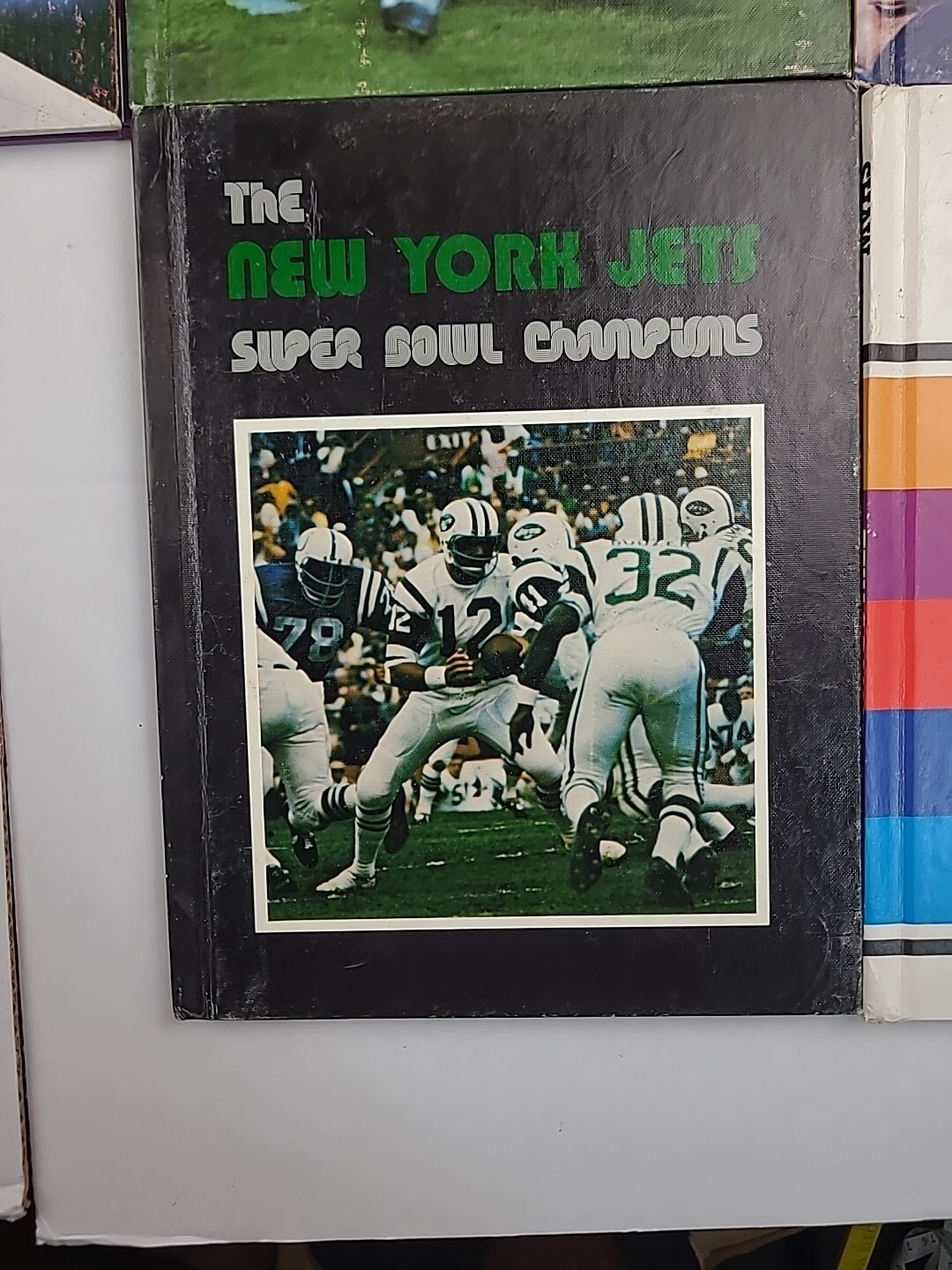 Vintage Sports Books Lot MLB NFL Muhammad Ali Johnny Unitas Superstar Superbowl