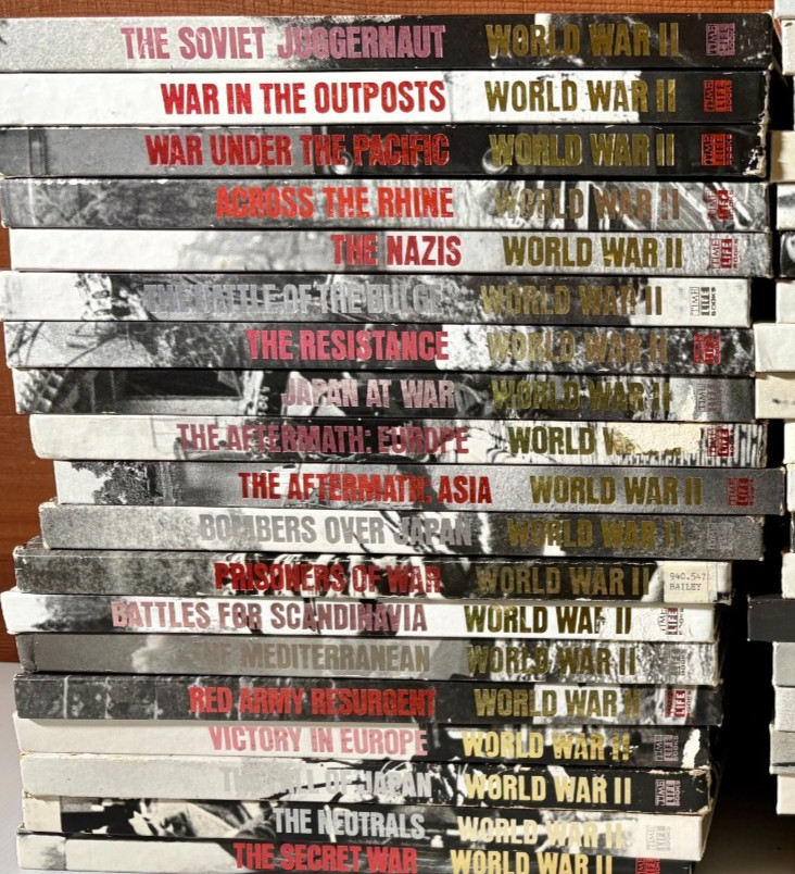 Time Life World War 2 II Series Books – YOU CHOOSE -Build Your Lot Buy More&Save