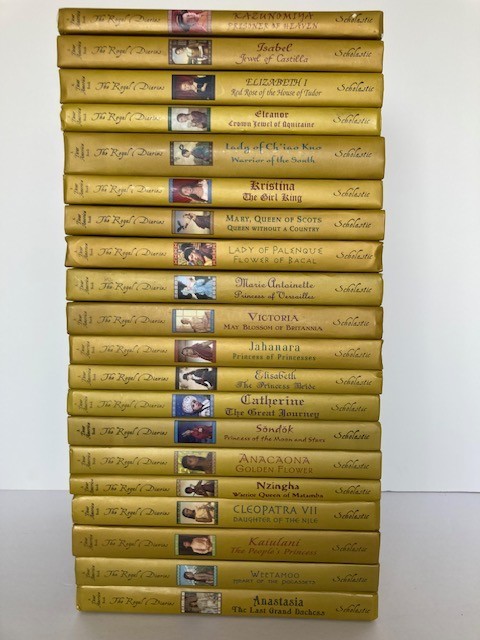 Royal Diaries Complete Set 1-20 Historical Fiction Hardback Very Good HC Lot
