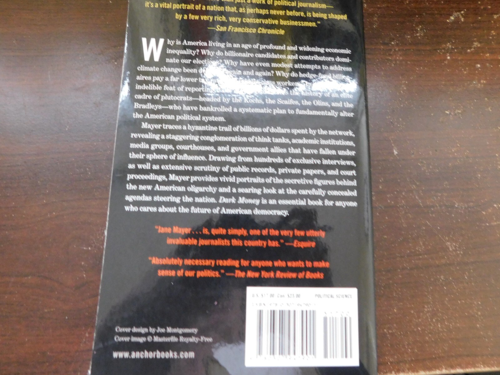 Dark Money by Jane Mayer, Paperback