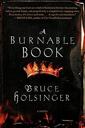 A Burnable Book: A Novel by Holsinger, Bruce