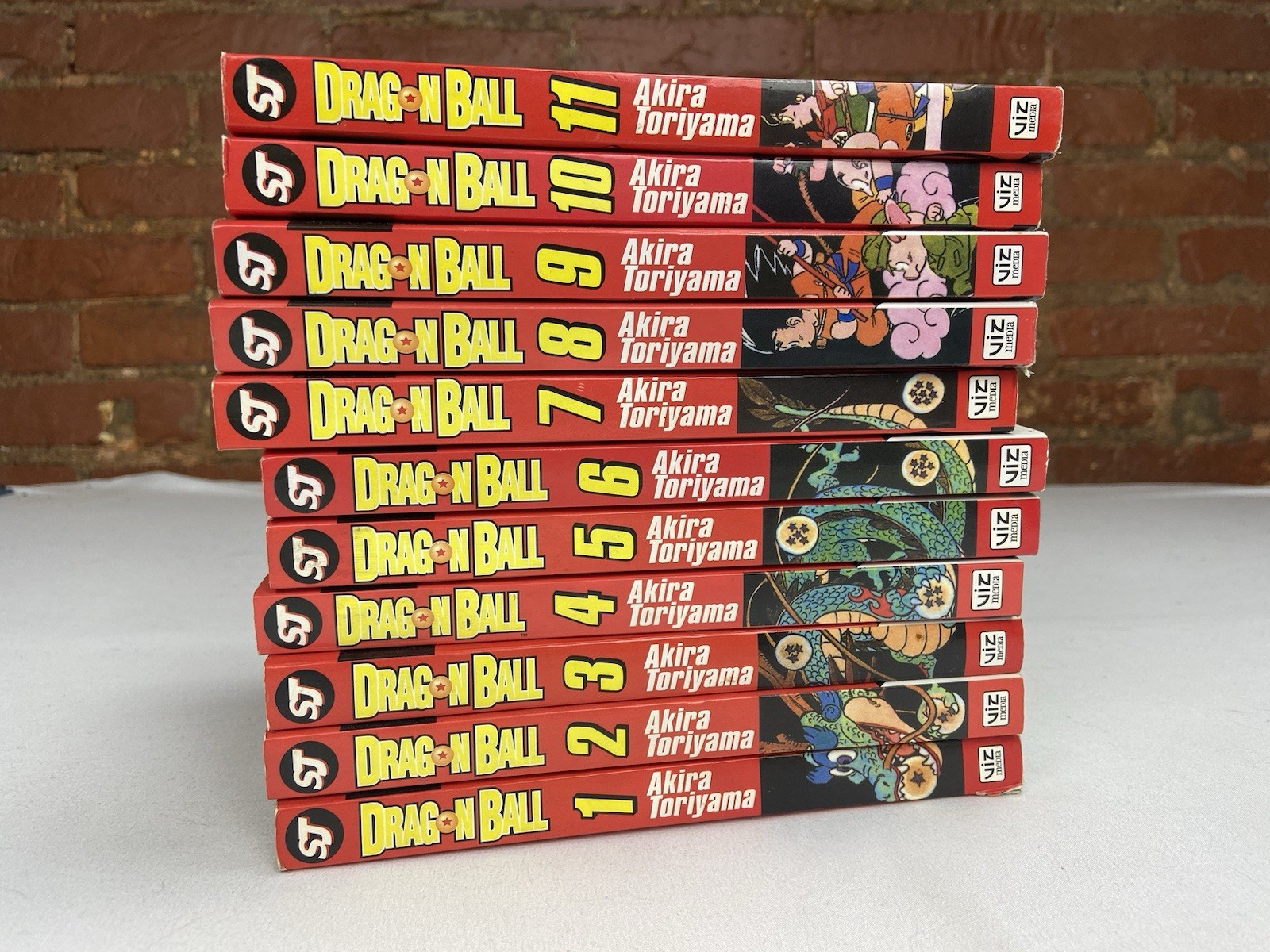 Dragon Ball Shonen Jump Vol 1-16 Manga Book Set Akira Toriyama Viz Media