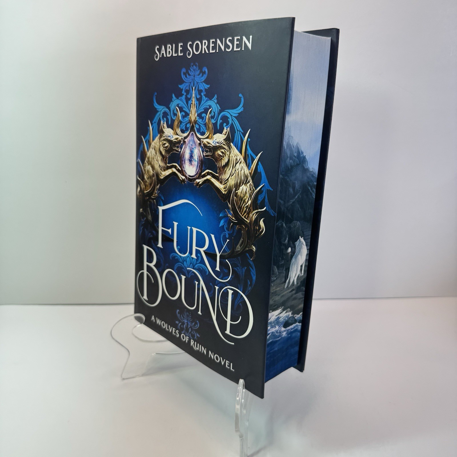 Fury Bound Sable Sorensen Waterstones Deluxe Ed. Alt Dust Jacket HAND SIGNED New