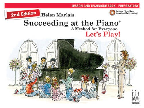Succeeding at the Piano Lesson & Technique Book (Preparatory Level) 2nd – GOOD