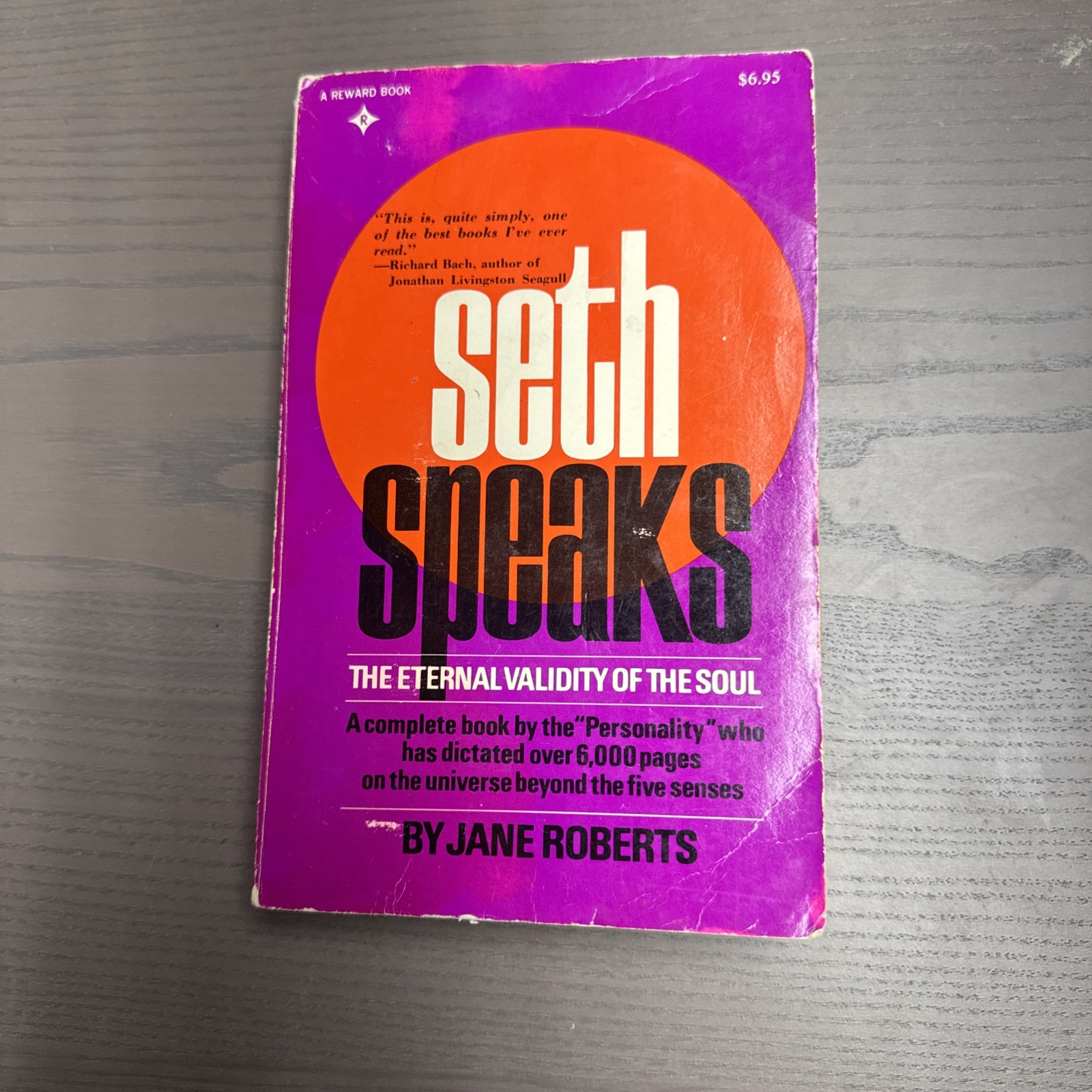Vintage 1972 Seth Speaks by Jane Roberts Paperback Book Occult