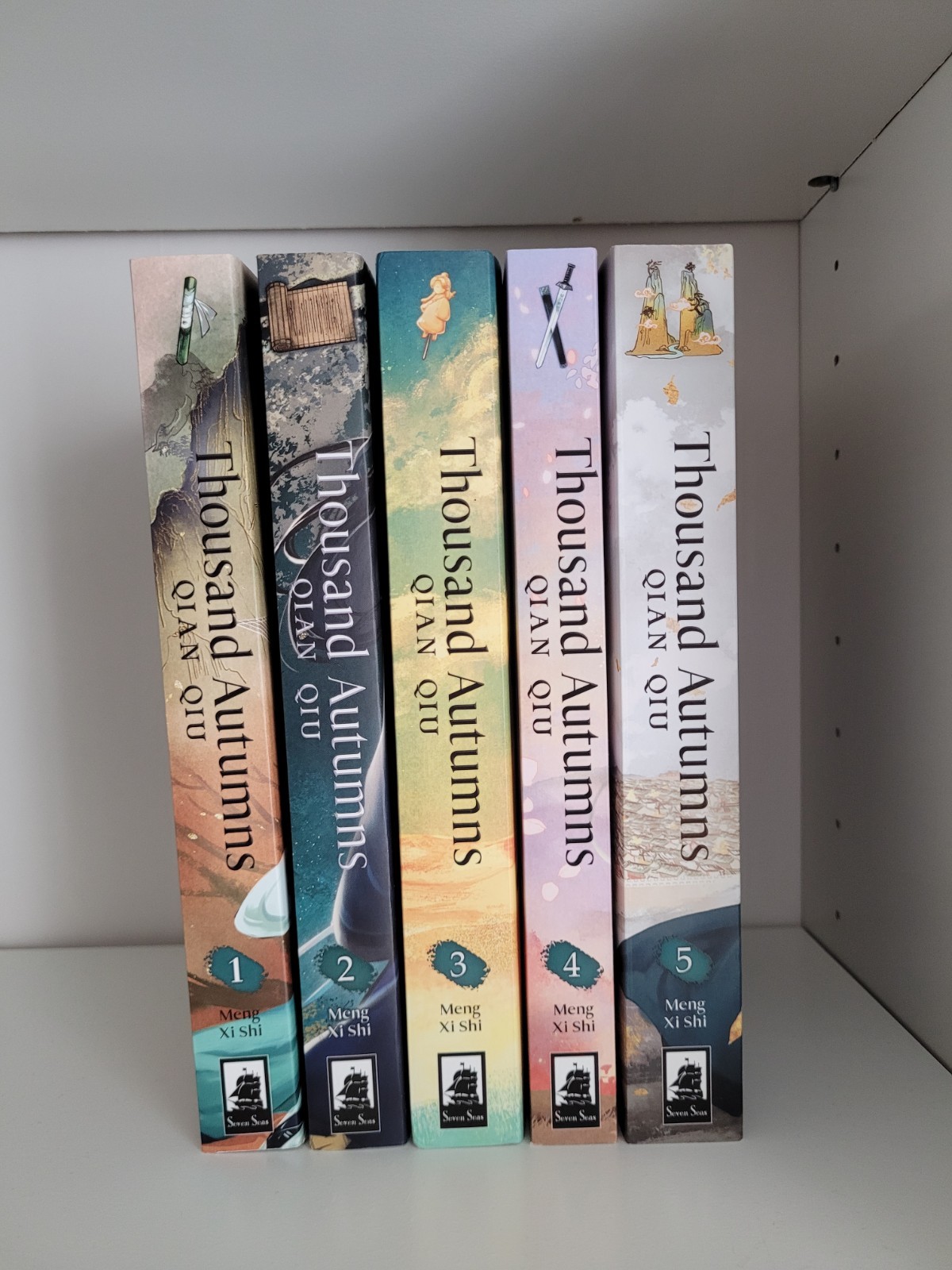 Thousand Autumns by Meng Xi Shi 1-5 Complete English + Extras