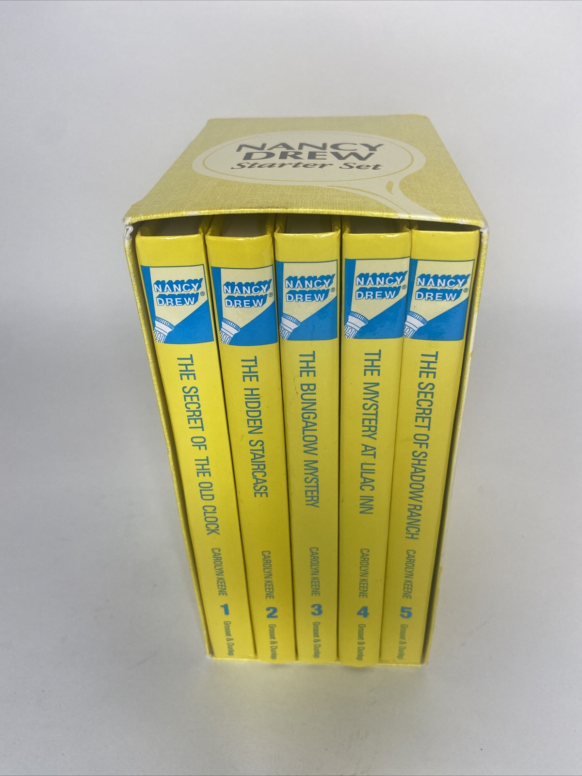 Nancy Drew Starter Set 5 Books Box Collection By Carolyn Keene