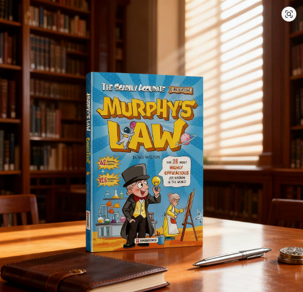 Murphy’s Law Learning Book for Kids 8-12 with 128 Pages Paperback Free Shipping