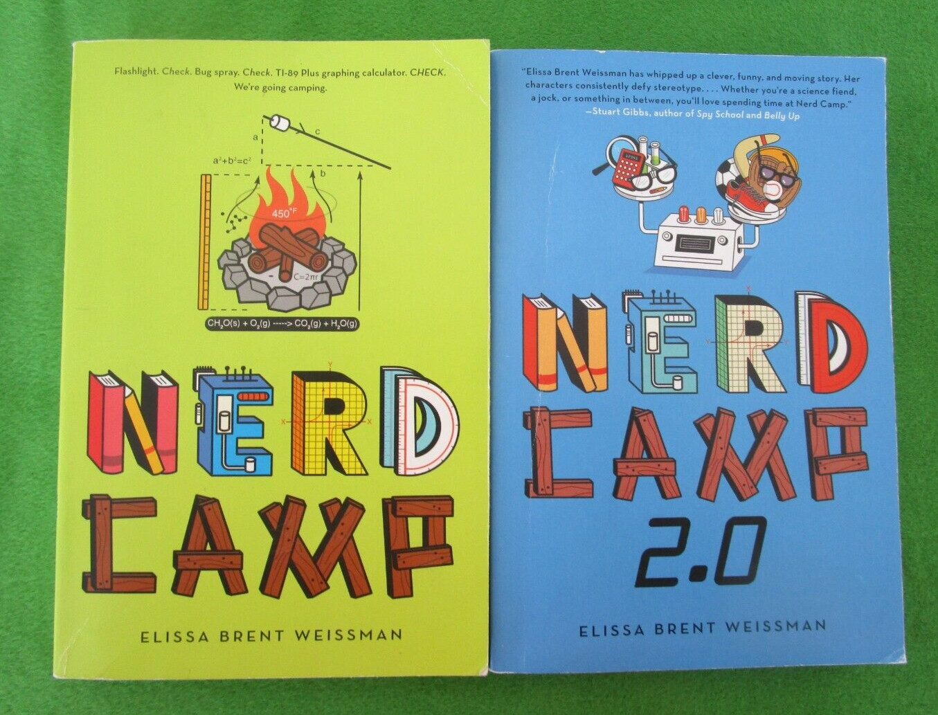 LOT 2 PB NERD CAMP CHILDREN’S SERIES BY ELISSA BRENT WEISSMAN