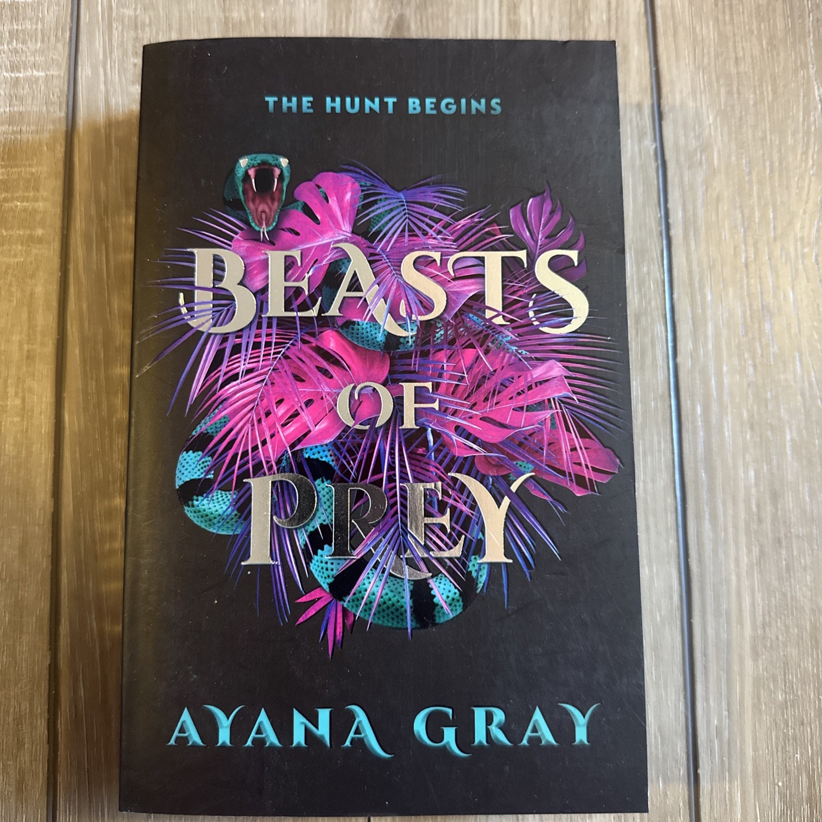 Beasts of Prey by Ayana Gray Fairyloot Edition Paperback Signed Exclusive Cover