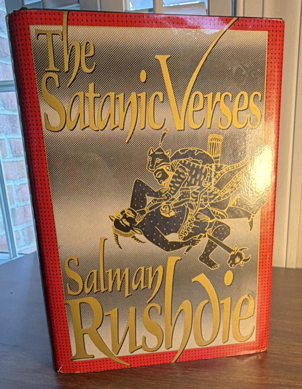 The Satanic Verses – Salman Rushdie (1989, Viking HC) Signed, Dust Jacket