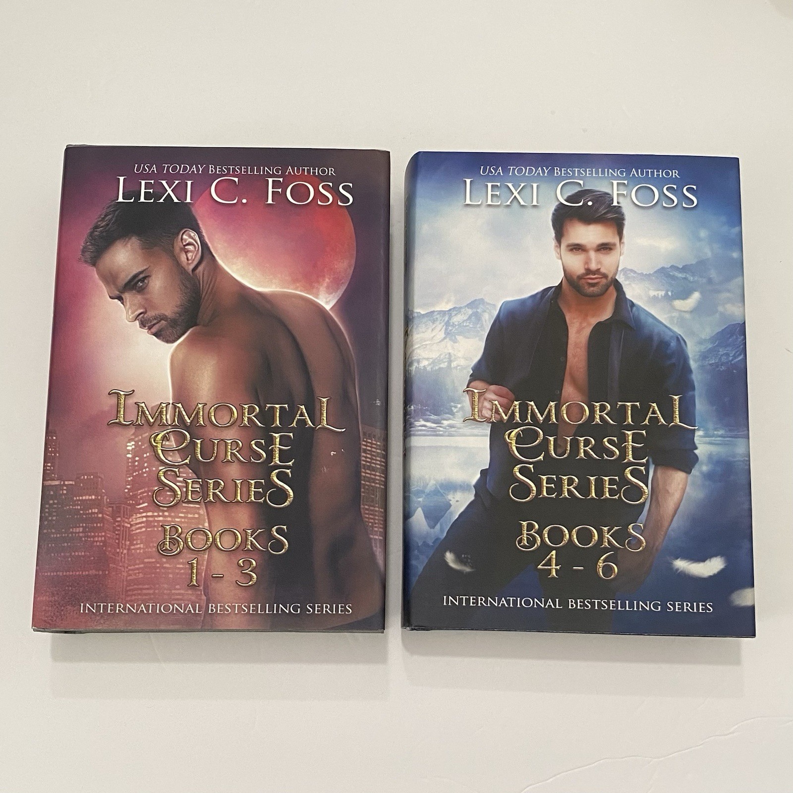 Immortal Curse Series Books 1-3 & 4-6 by Lexi C. Foss Hardcover 1 2 3 4 5 6
