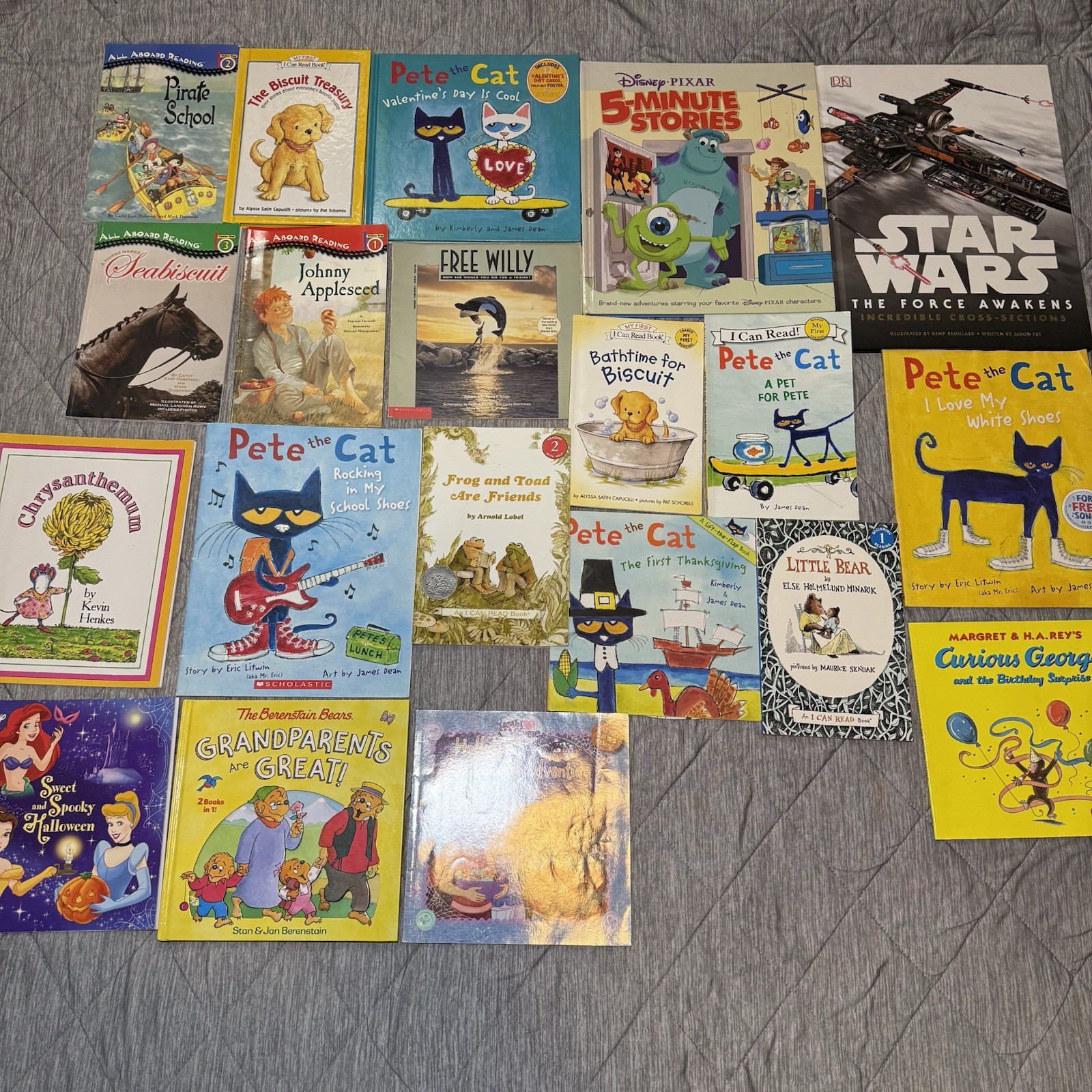 Children’s Books Lot of 20 Paperback Hardcover Mixed Lot Kids