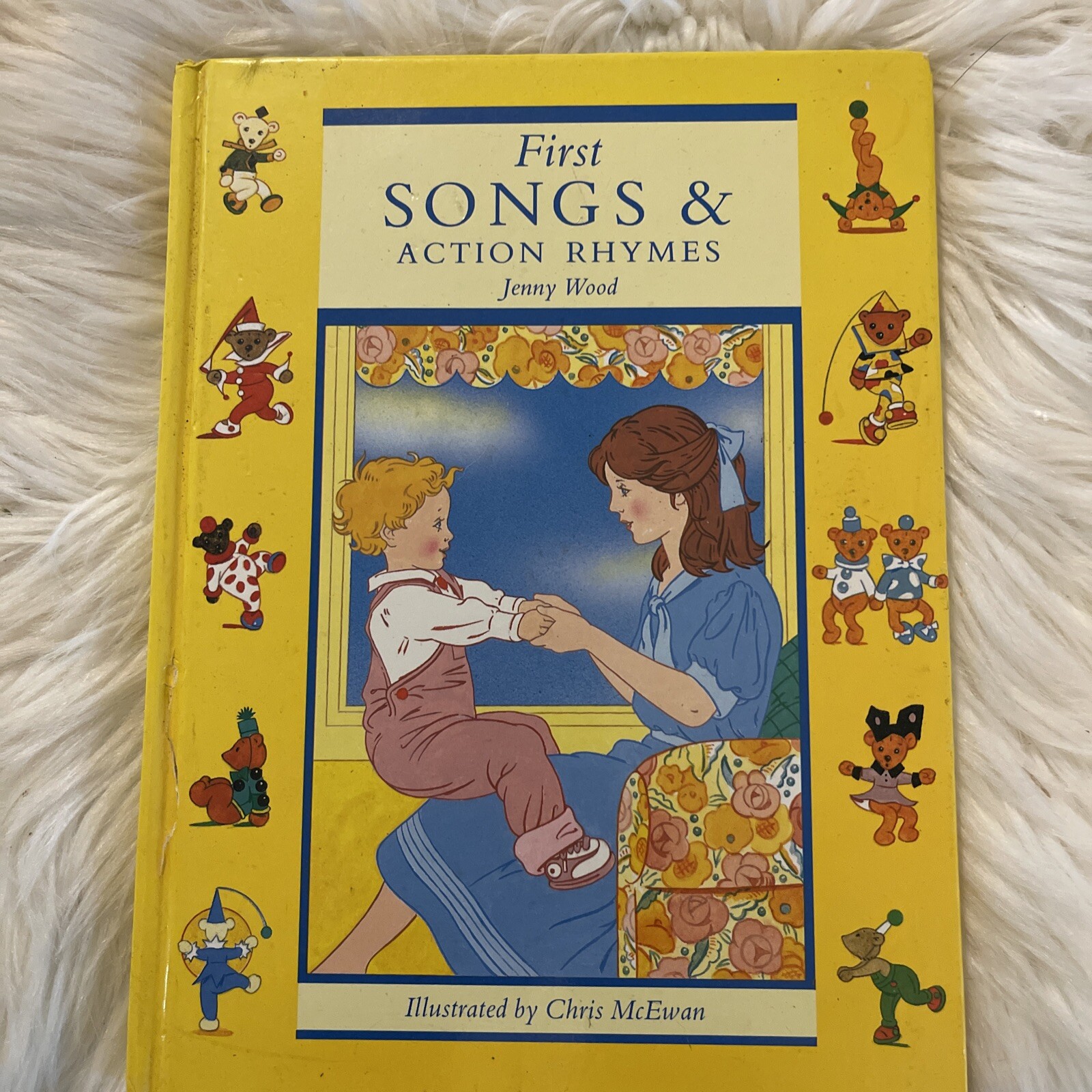 First Songs Action Rhymes Jenny Wood Hardback