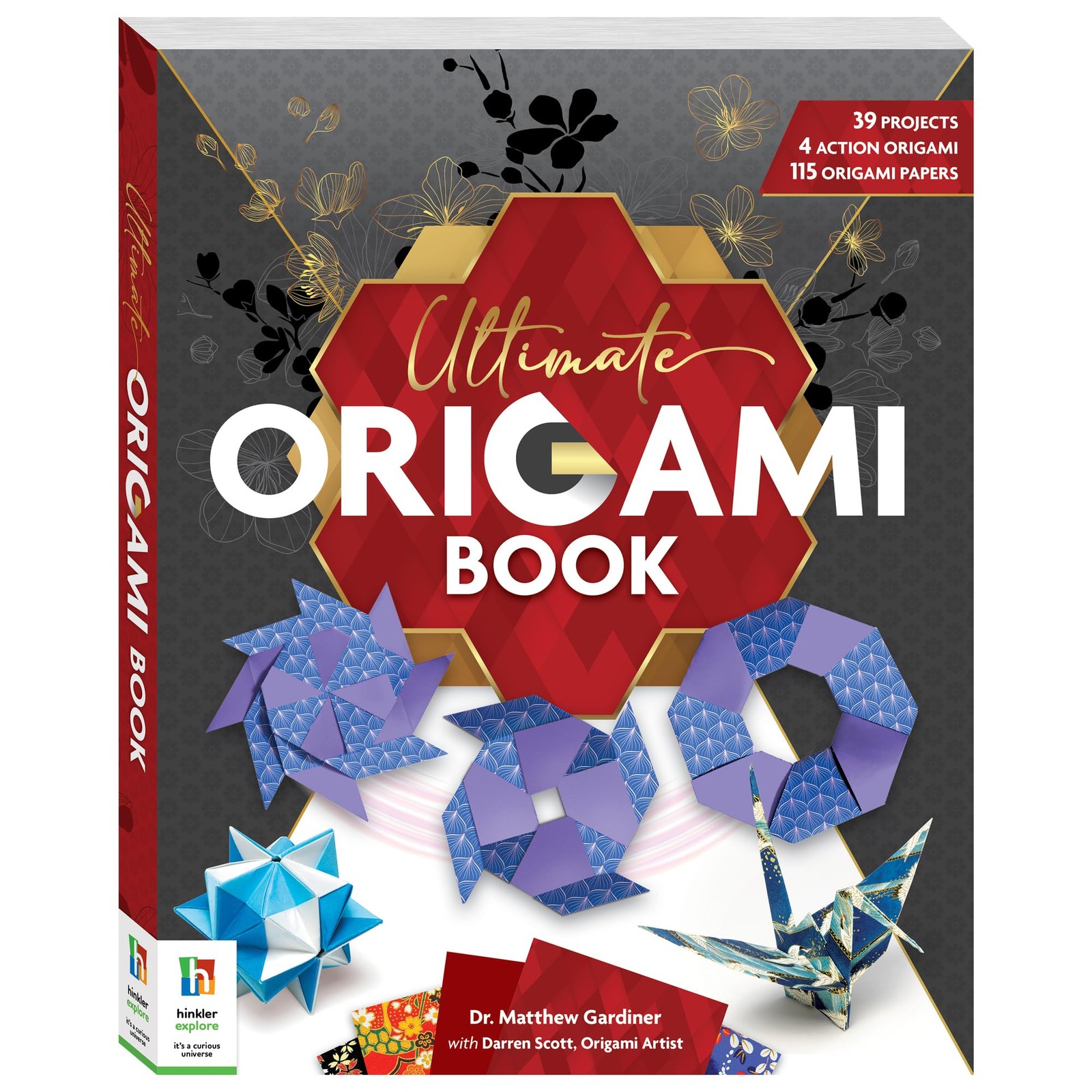 Hinkler: The Ultimate Origami Book – 352 Pages Guide, 39 Step-by-Step Projec…