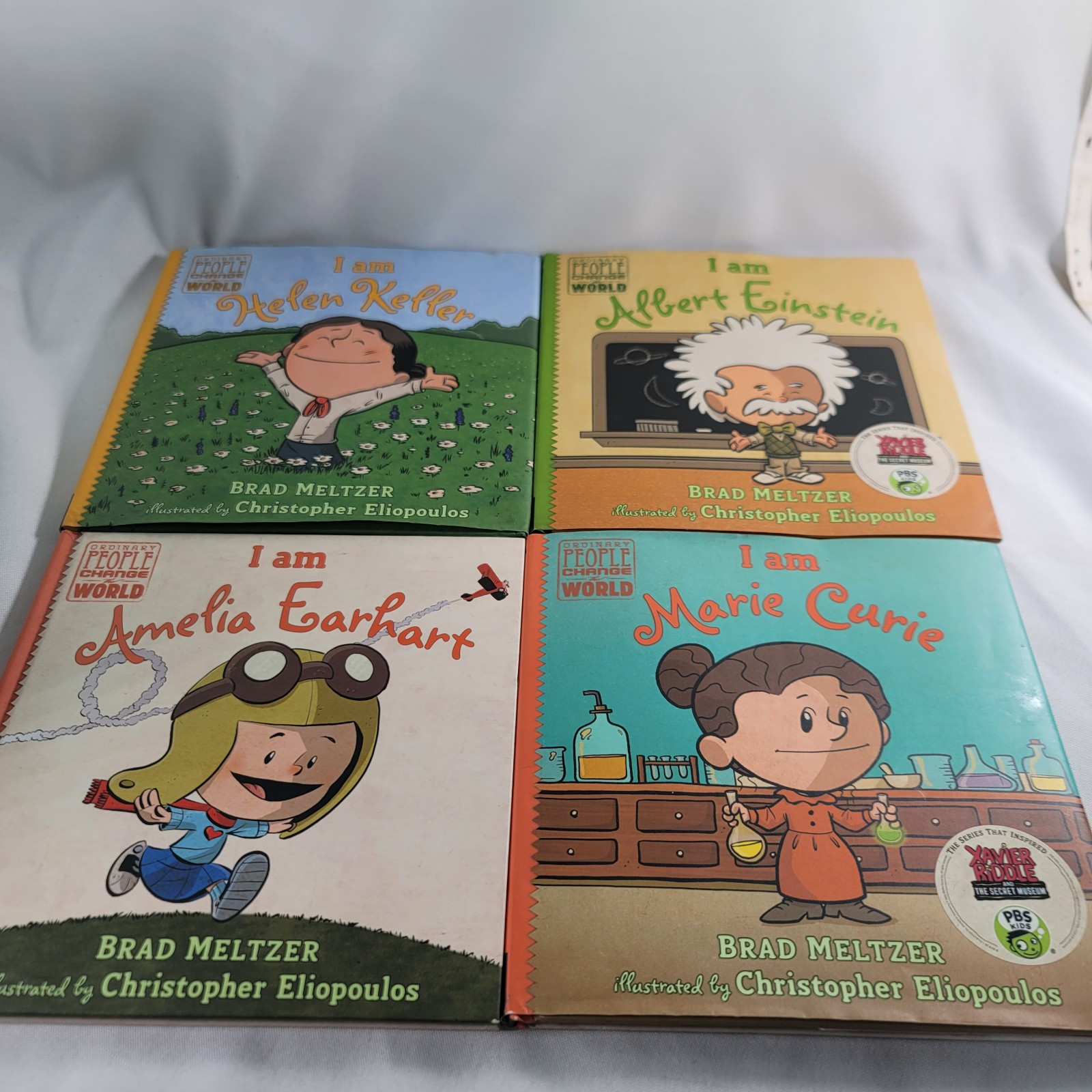 Ordinary People Change The World 4-Book Lot Meltzer Historical People