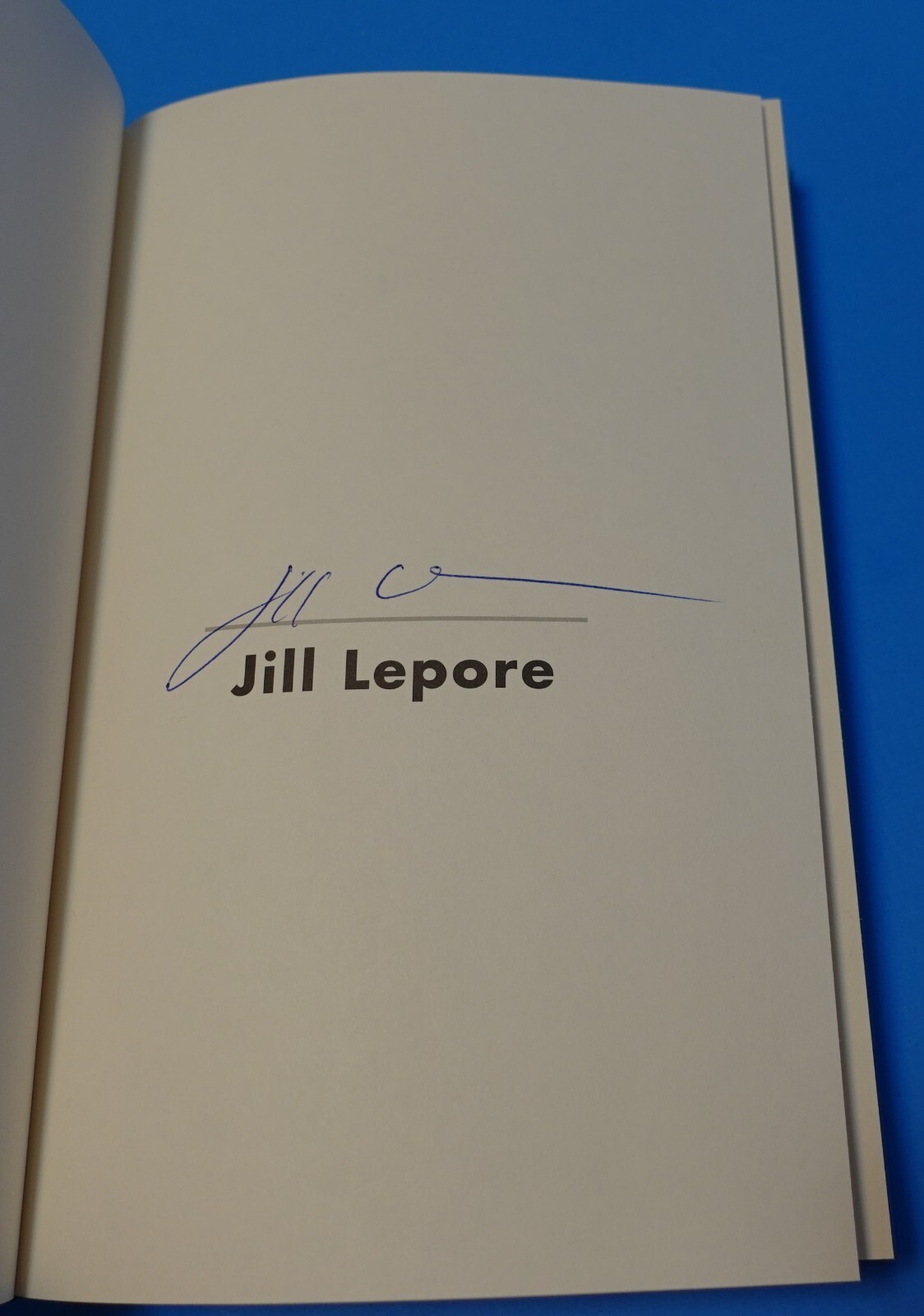 IF THEN BY JILL LEPORE, SIGNED