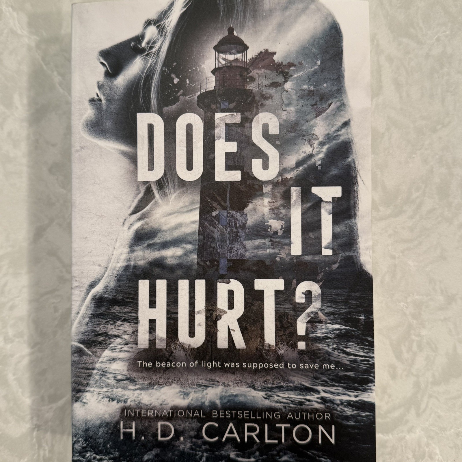 Does It Hurt – Paperback By H.D. Carlton, Dark Romance Novel like New