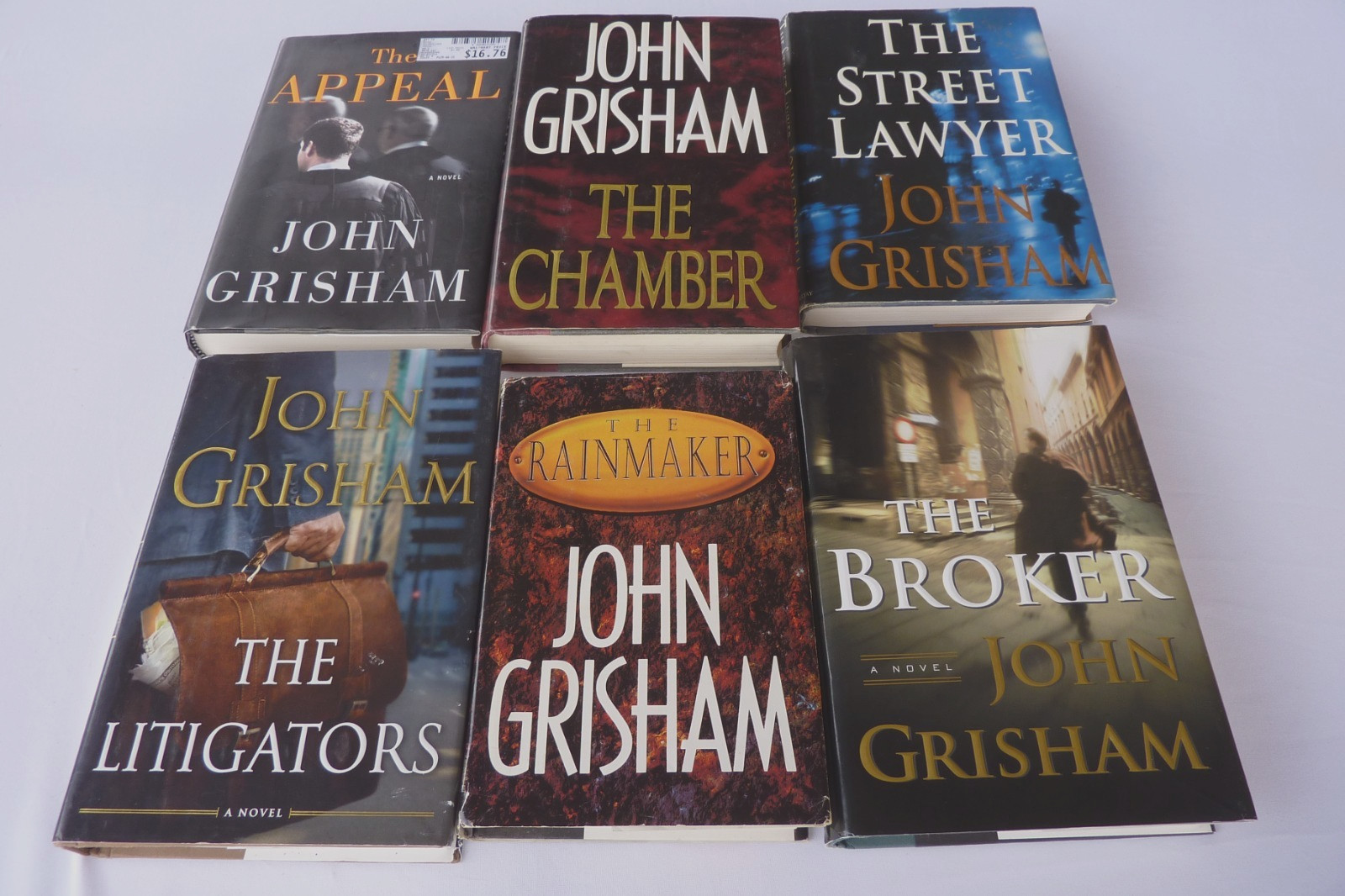 John Grisham Lot Of 6 Hardcover Books