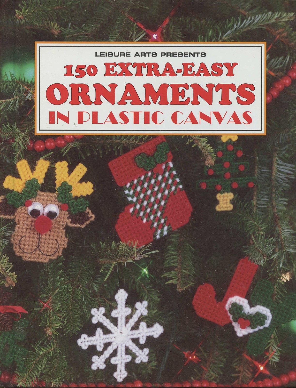 150 Extra-Easy Ornaments in Plastic Canvas (Leisure Arts) – Unknown – Good -…