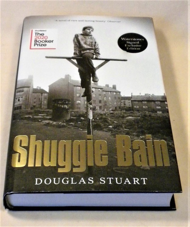 SIGNED, Shuggie Bain, Douglas Stuart, Exclusive Waterstones Edition
