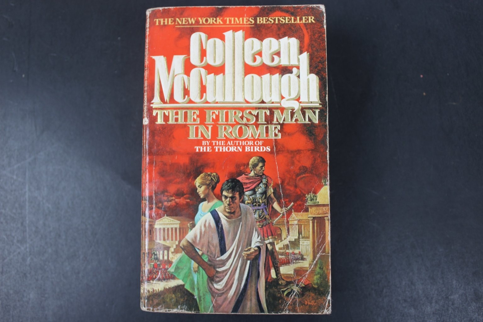 The First Man in Rome Colleen McCullough 1991 Paperback Historical Fiction Avon