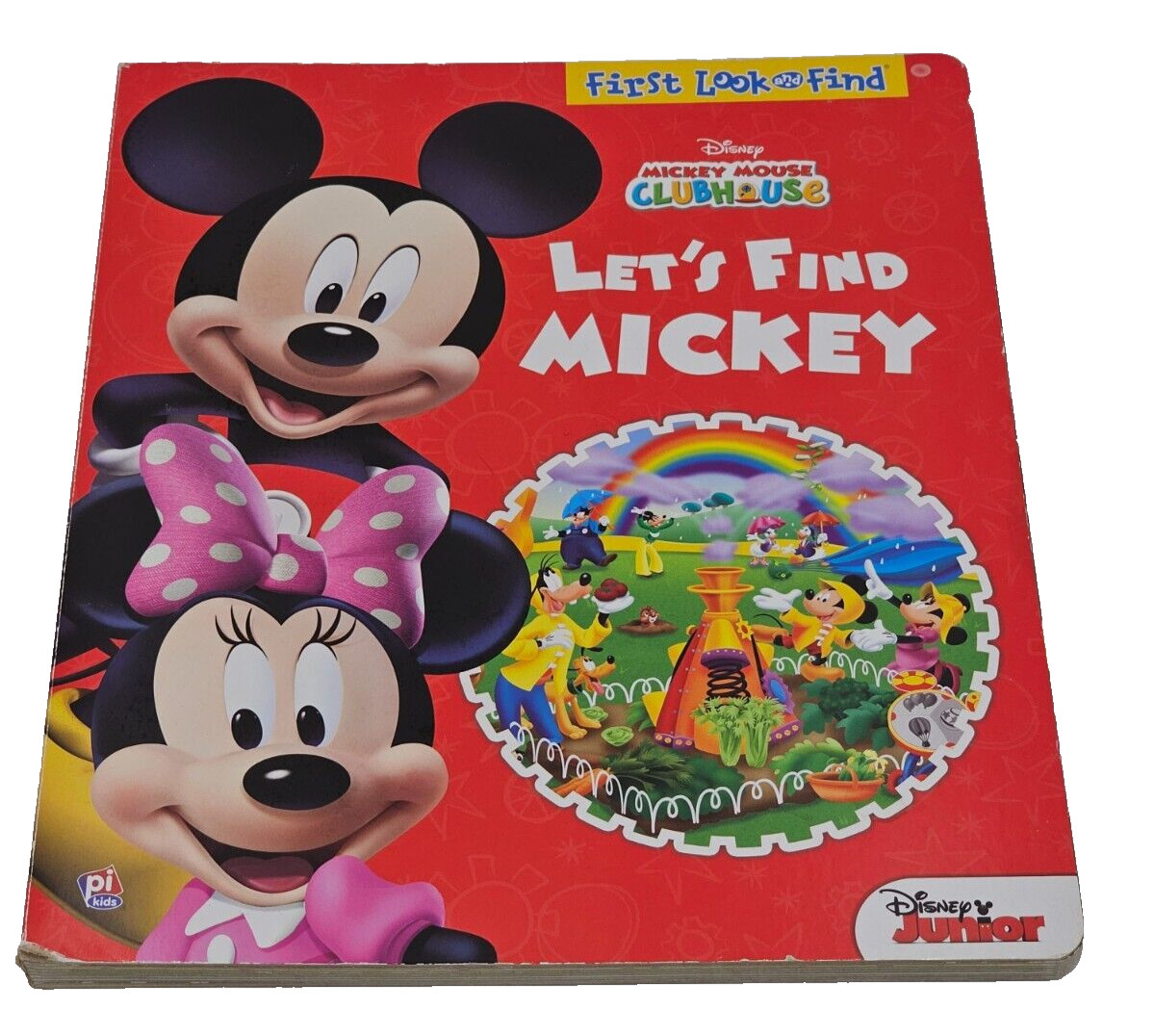Mickey Mouse Clubhouse First Look and Find Board Book Ages 0+ Great for Toddlers