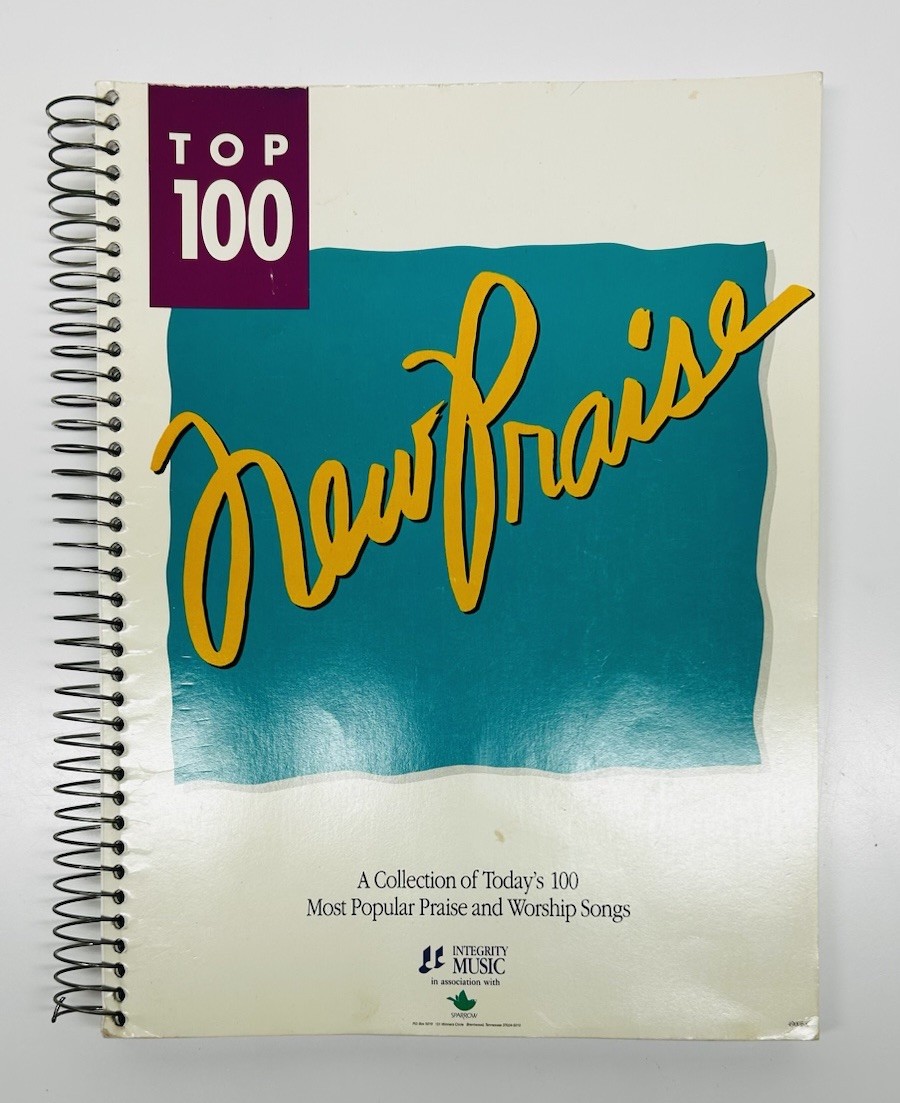 TOP 100 NEW PRAISE Worship Songbook Ringbound pb Book Integrity Music c.1990
