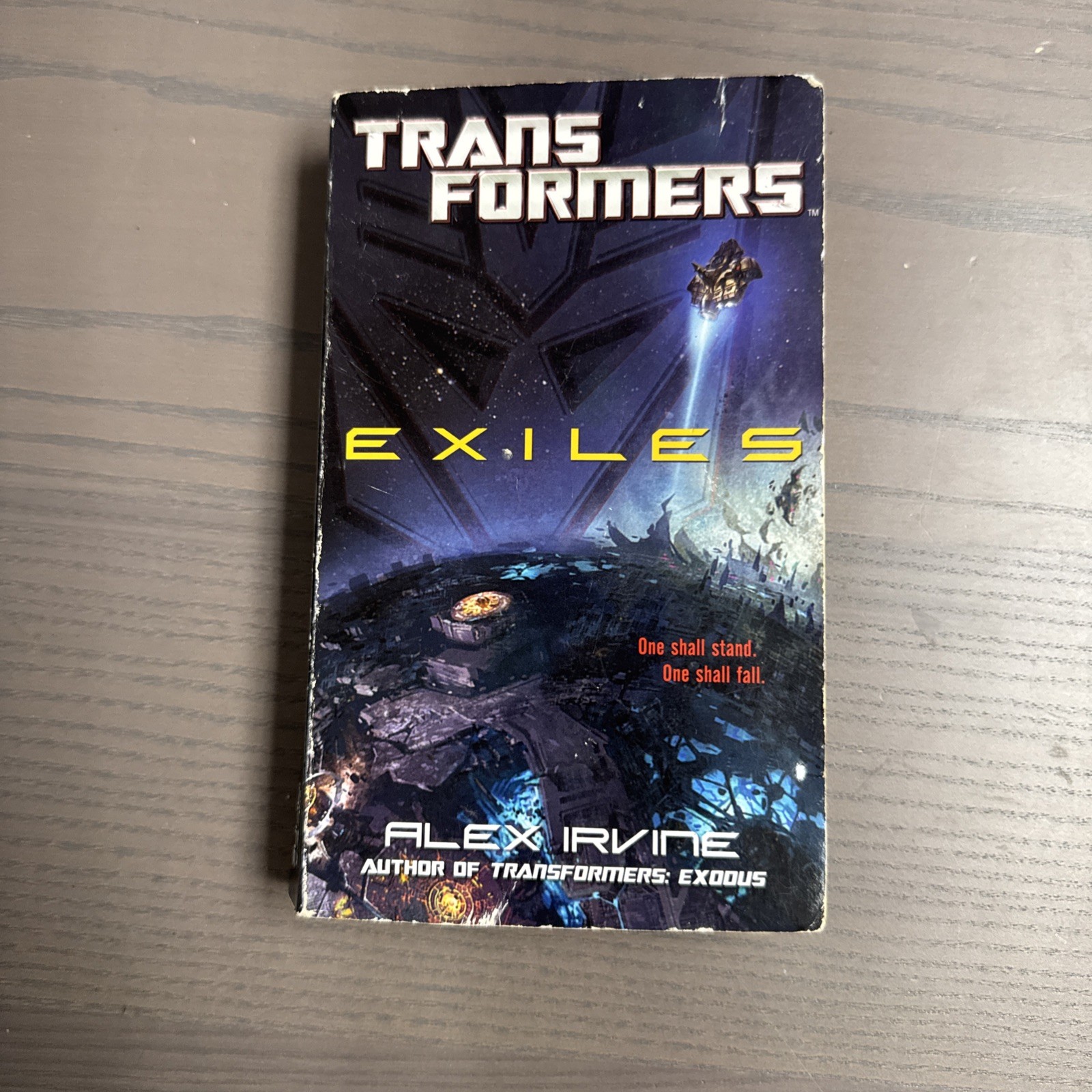 Transformers: Exiles by Alex Irvine (2011, Mass Market) Paperback Novel 1st