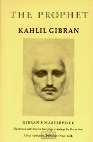 The Prophet (A Borzoi Book) – Hardcover By Kahlil Gibran – GOOD