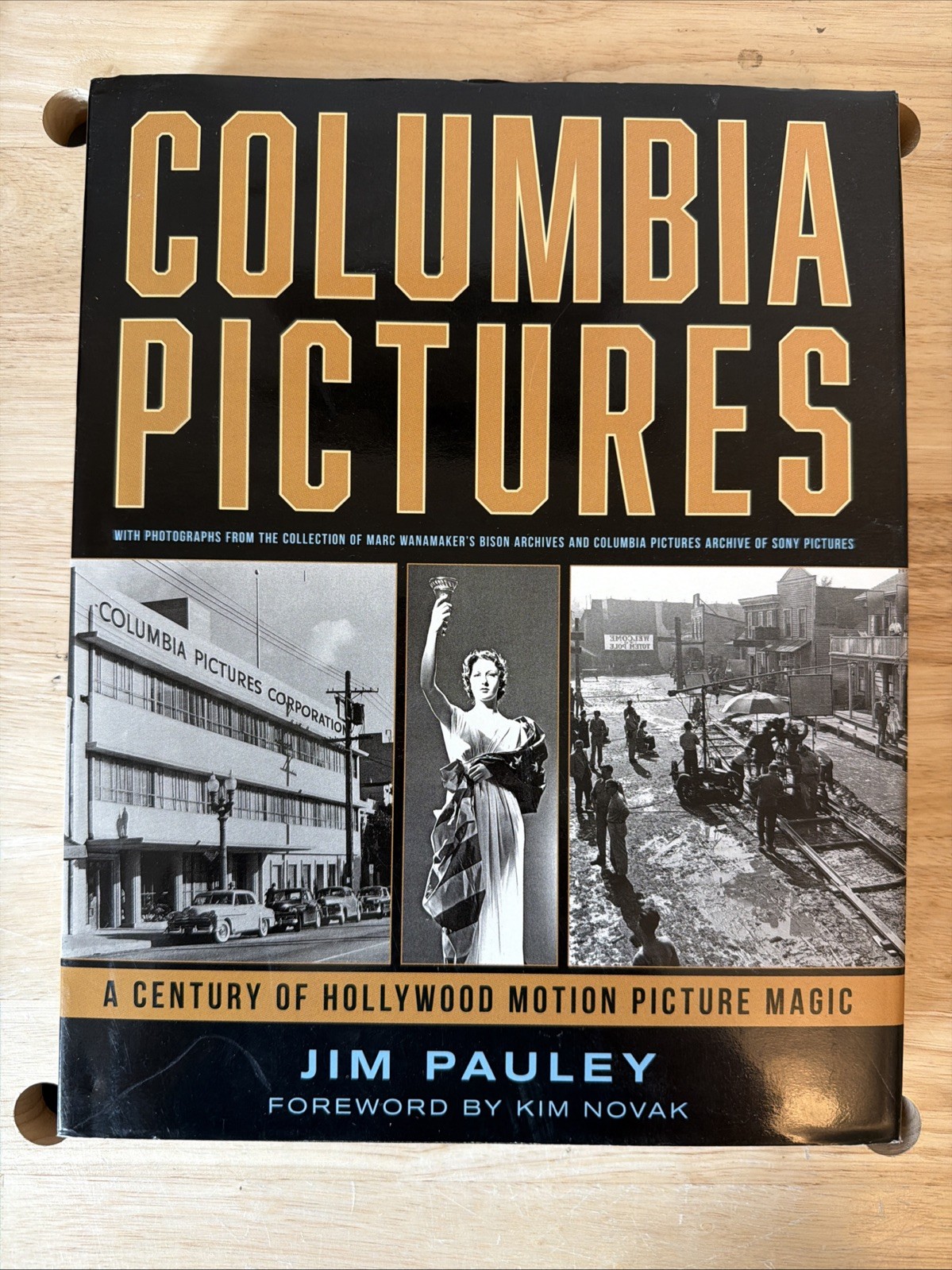 COLUMBIA PICTURES Jim Pauley Hardcover Book Hollywood Motion Picture Magic