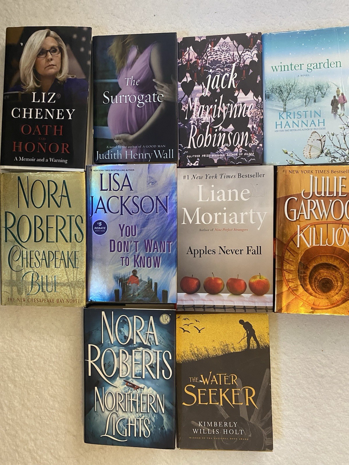Bundle of 10 Pre-Owned Fiction Books – Mixed Authors & Genres