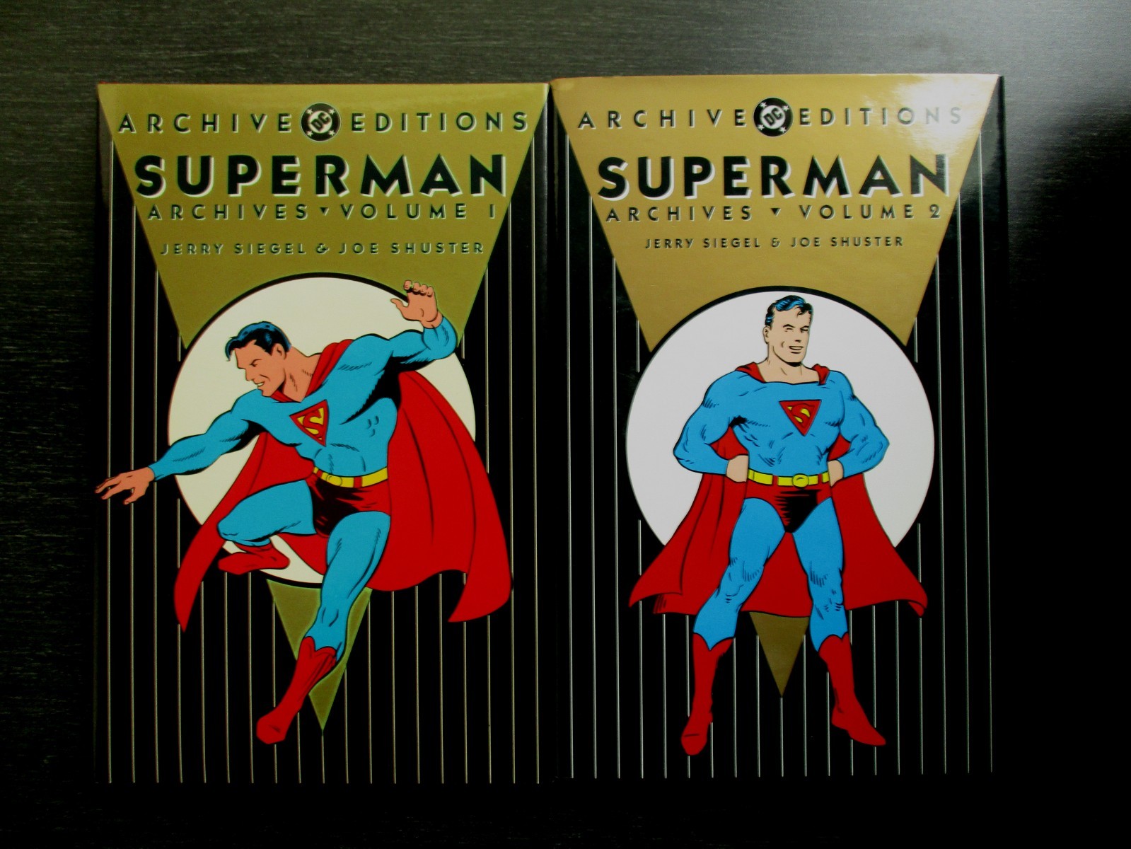 Archive Editions Superman Archives volumes 1-4 & 6-7 Hardcover w/dj VG