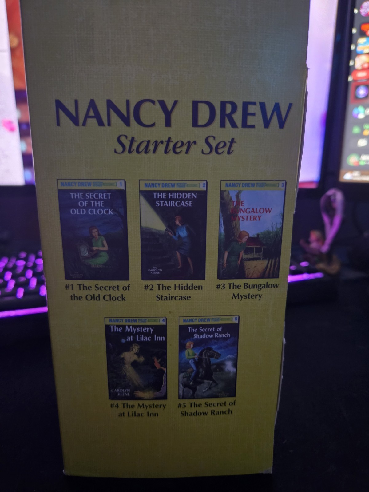 Nancy Drew Starter Set Box Set (Carolyn Keene) Mystery Fiction Ages 9-12