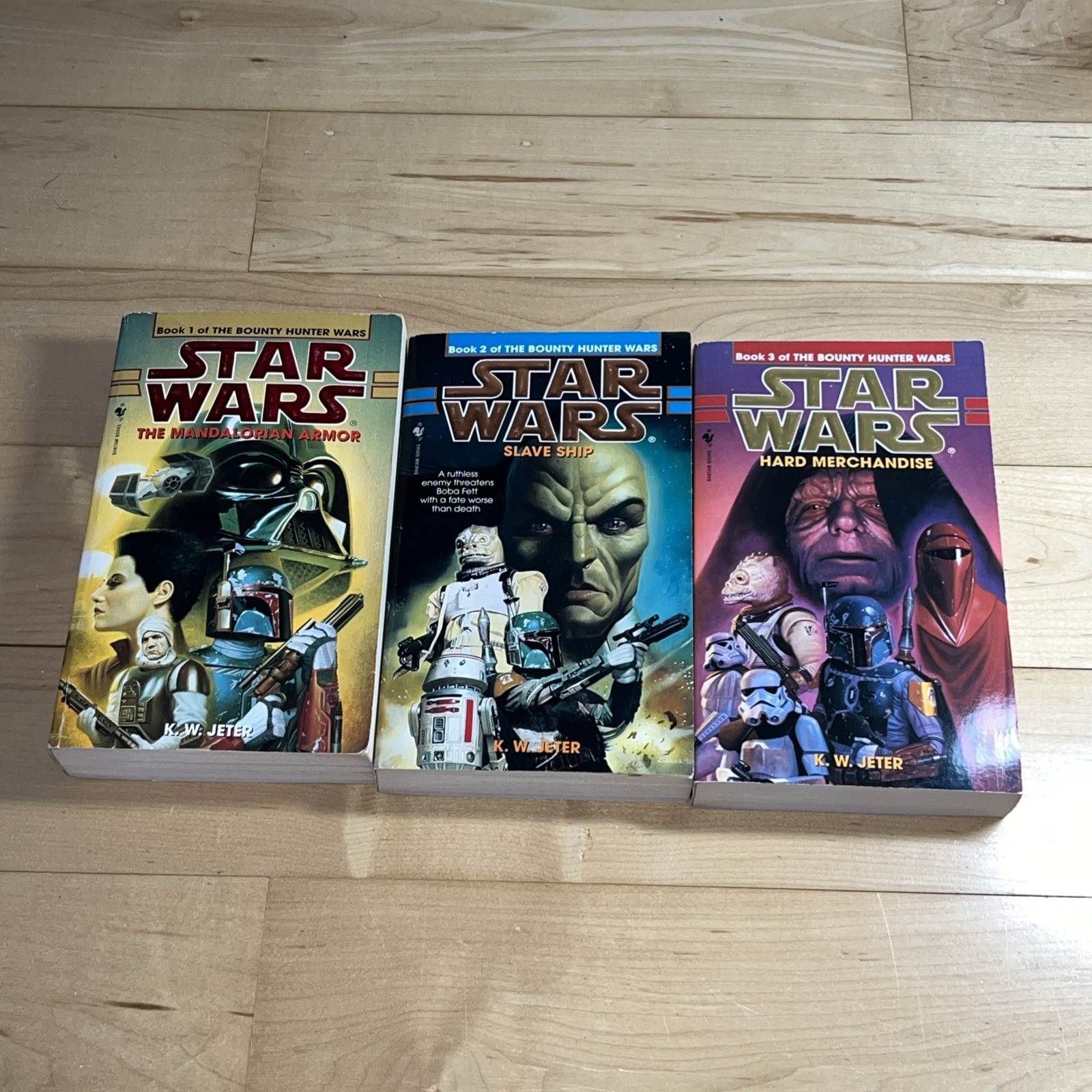 STAR WARS BOOKS The Bounty Hunter Wars Trilogy 3 Vol Complete PB Set MANDALORIAN