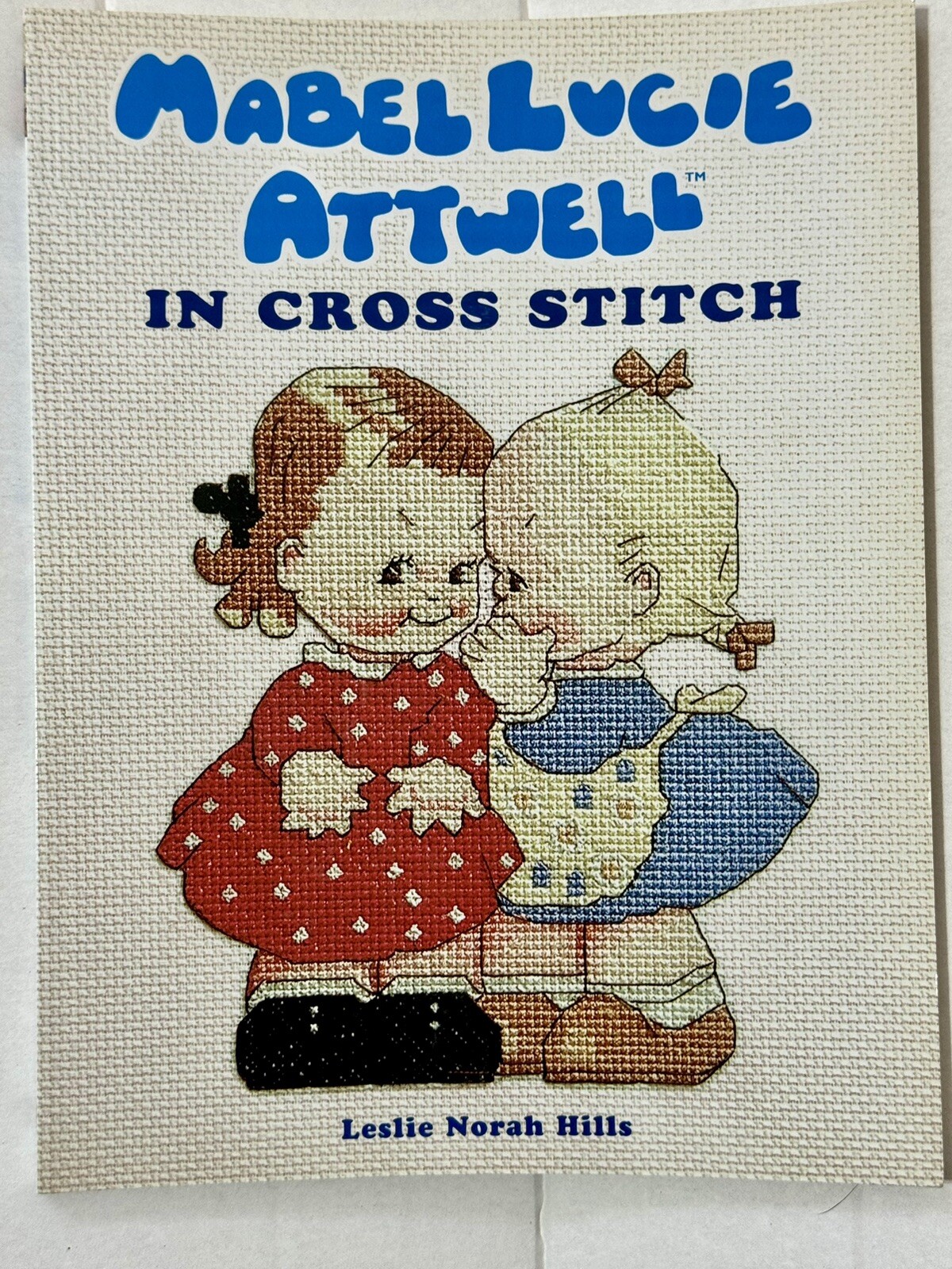 Mabel Lucie Attwell in Cross Stitch Book Chart Pattern 2005 Kids 123 Pages