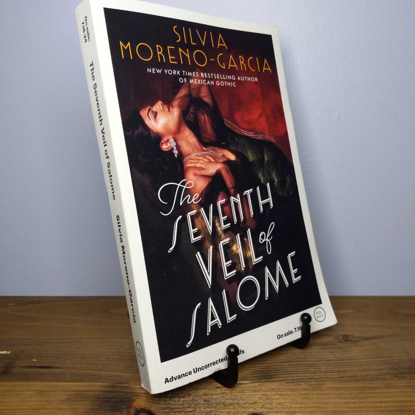 Seventh Veil of Salome ARC Proof by Silvia Moreno-Garcia (2024, Trade Paperback)
