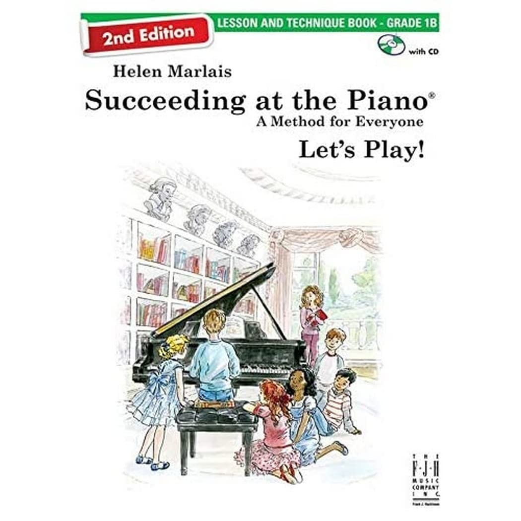 Succeeding at the Piano, Lesson & Technique Book – Grade 1B (2nd Edition)