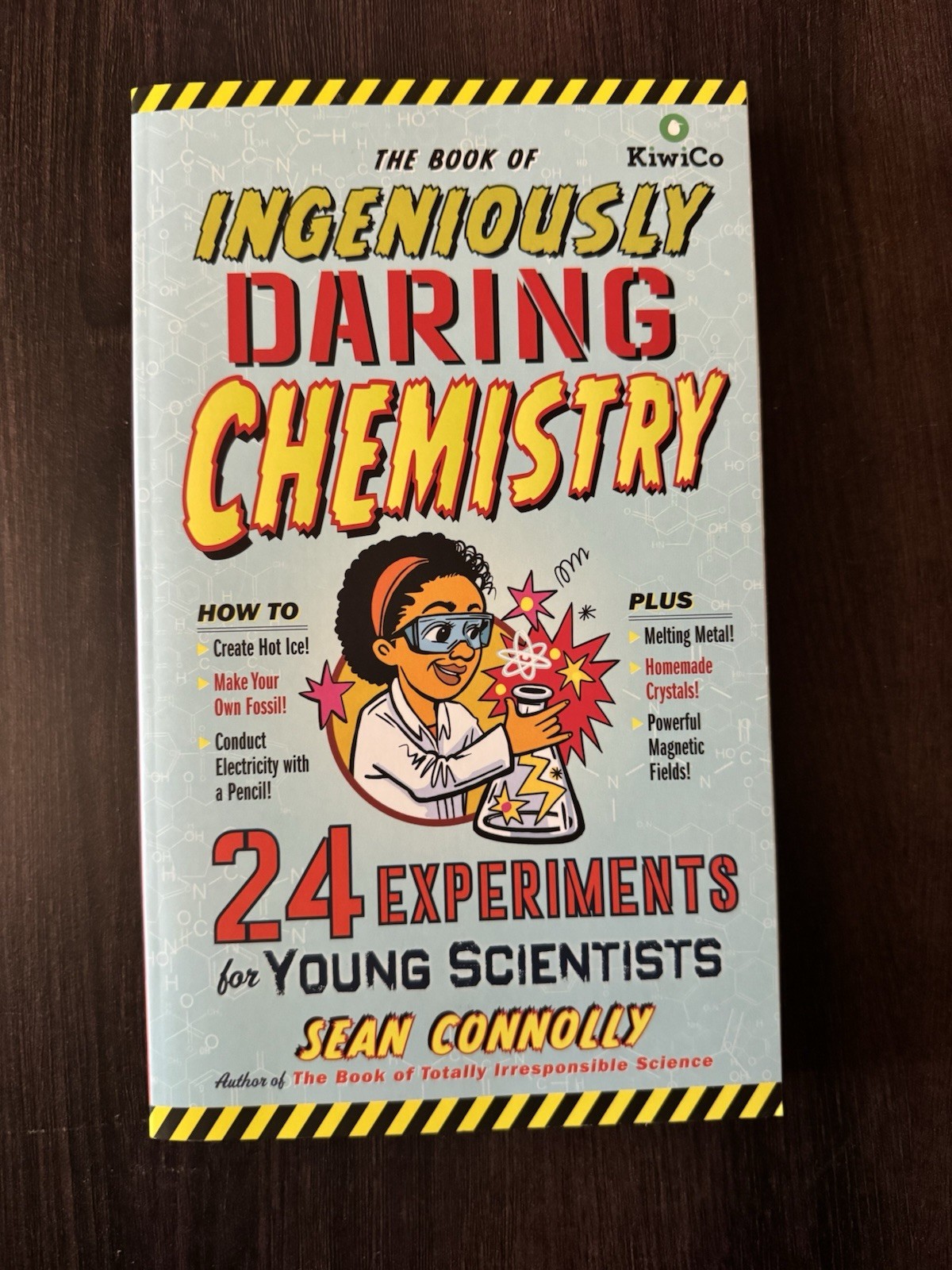 The Book of Ingeniously Daring Chemistry-24 Experiments for Young Scientists New